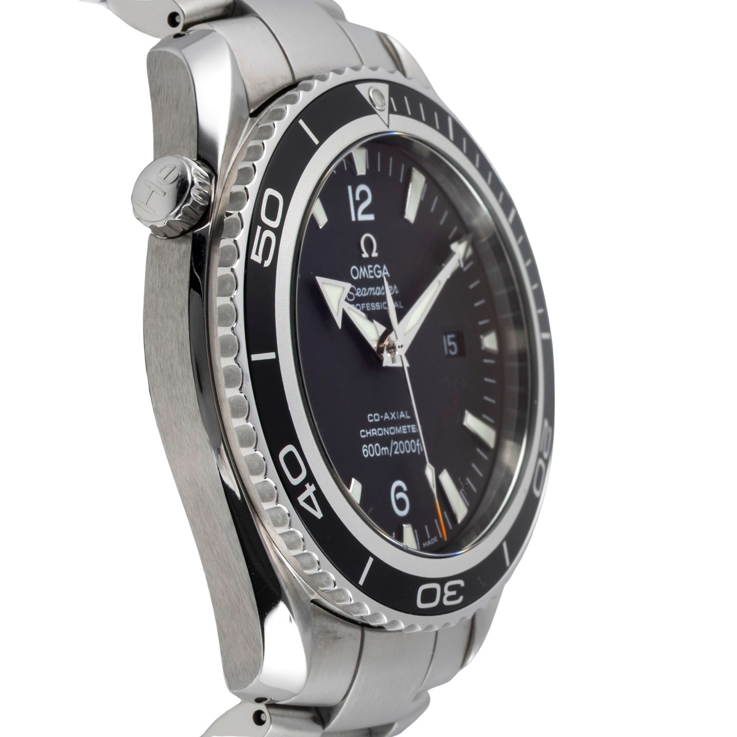 Omega Seamaster Planet Ocean 2200.50.00 (Unknown (random serial)) - Black dial 46 mm Steel case (7/8)