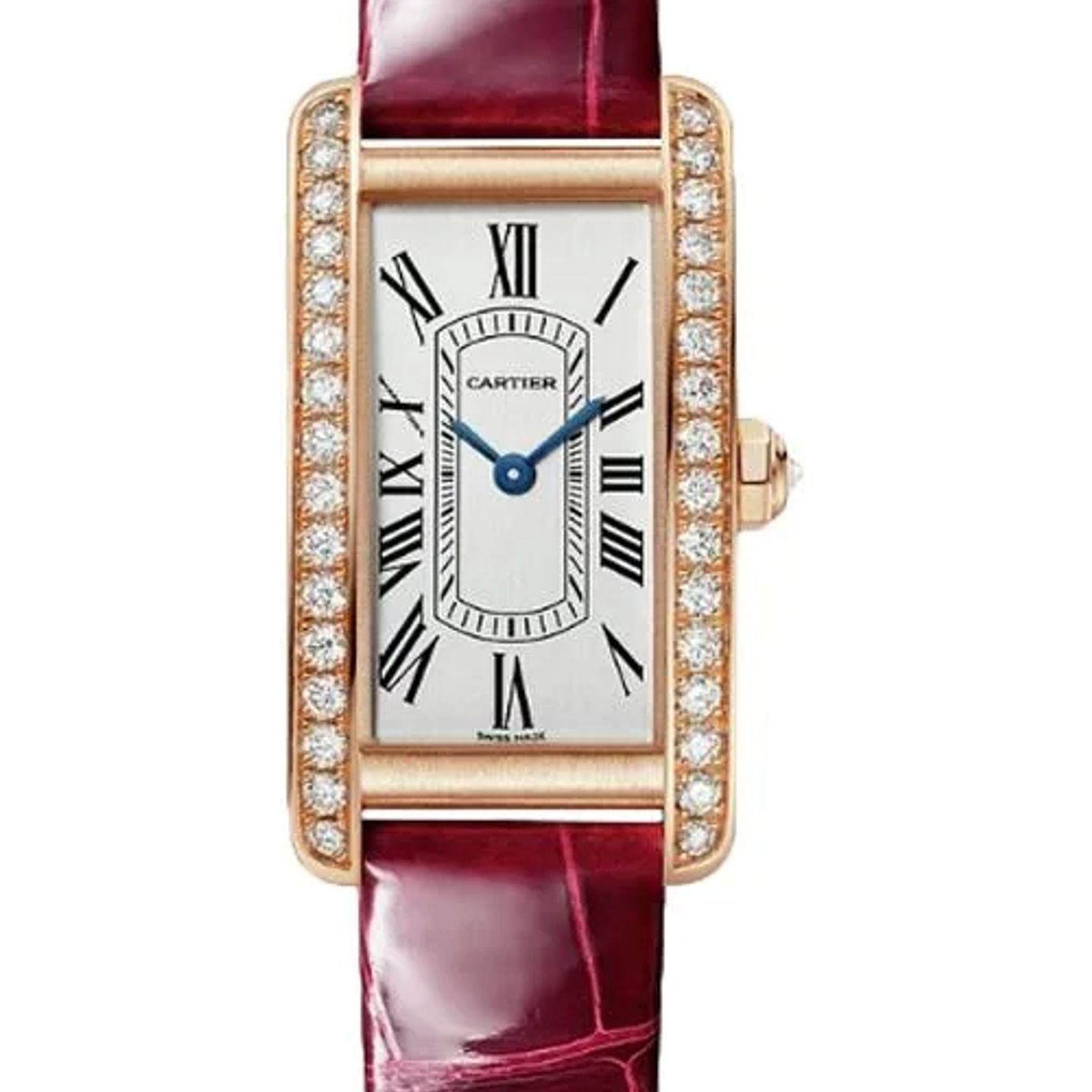 Cartier Tank Américaine WJTA0059 (2026) - Silver dial 19 mm Rose Gold case (1/1)