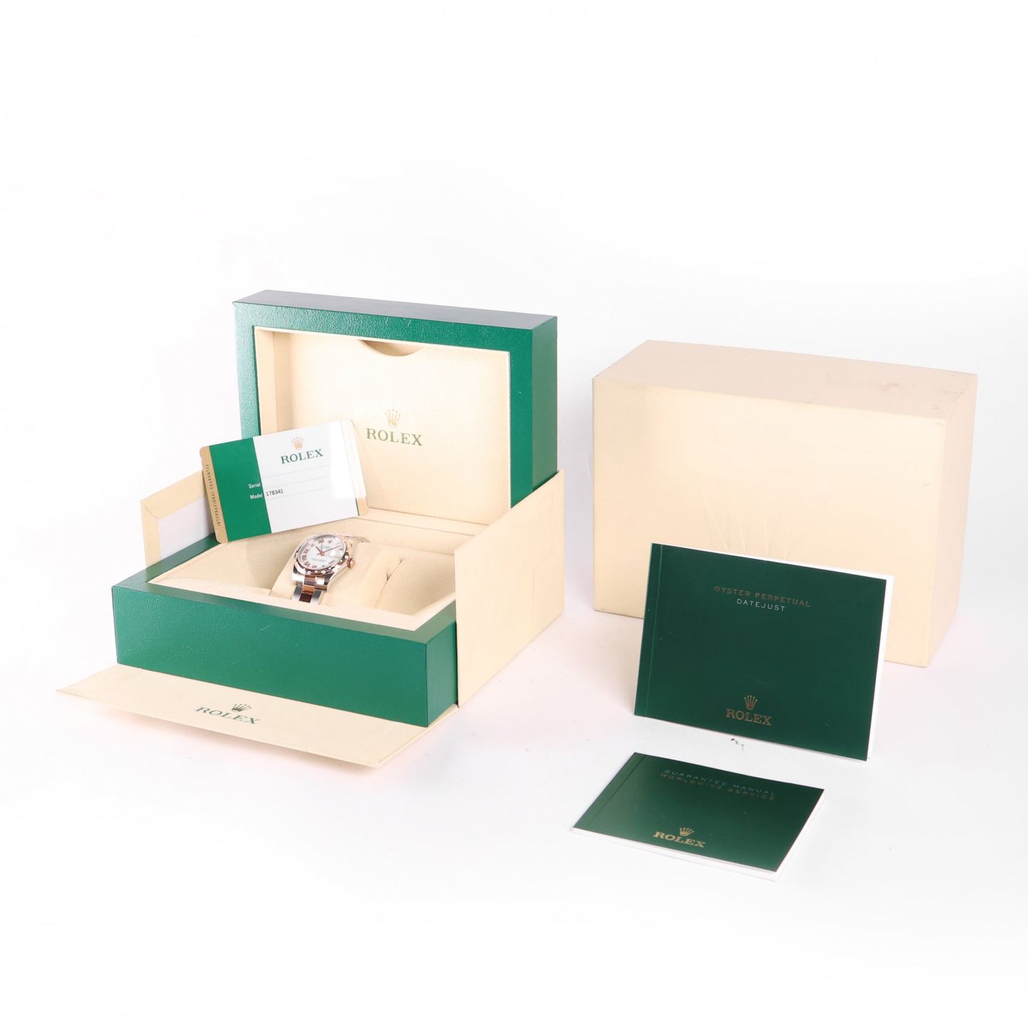 Rolex Datejust 31 178341 (2018) - 31 mm Gold/Steel case (6/6)