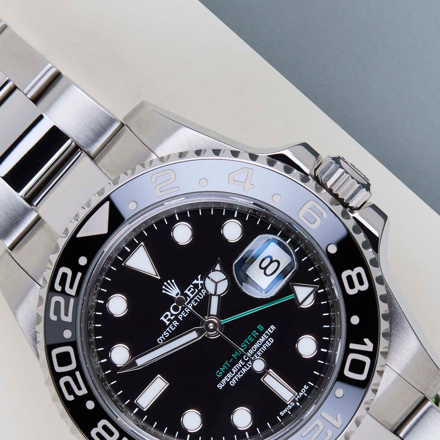 Rolex GMT-Master II 116710LN (2017) - Black dial 40 mm Steel case (3/8)