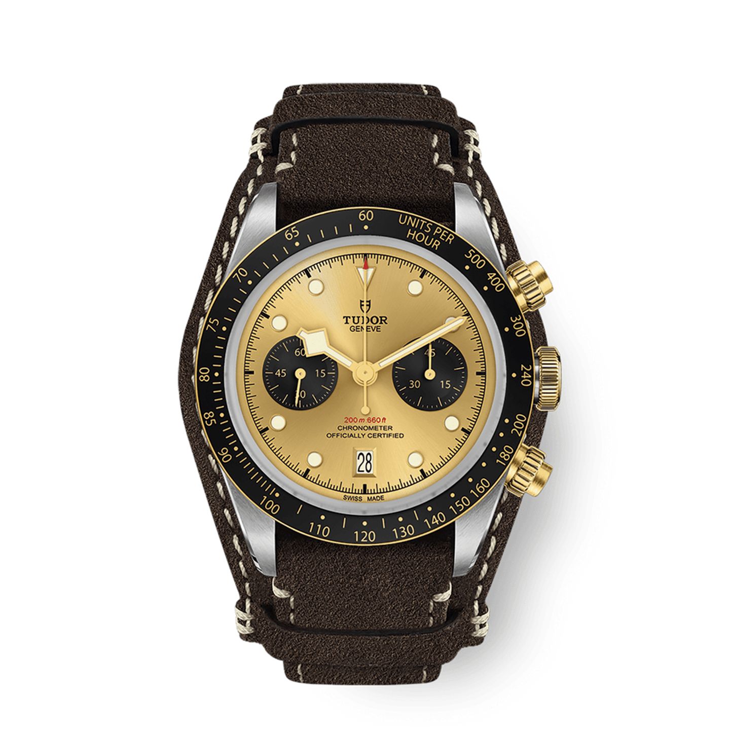 Tudor Black Bay Chrono 79363N (2025) - Champagne dial 41 mm Gold/Steel case (1/1)