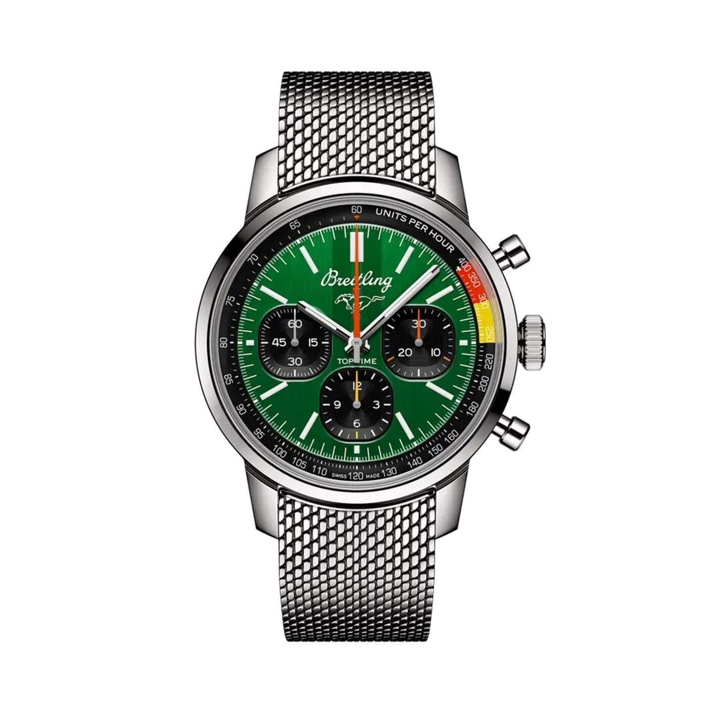 Breitling Top Time AB01762A1L1A1 (2025) - Green dial 41 mm Steel case (1/1)