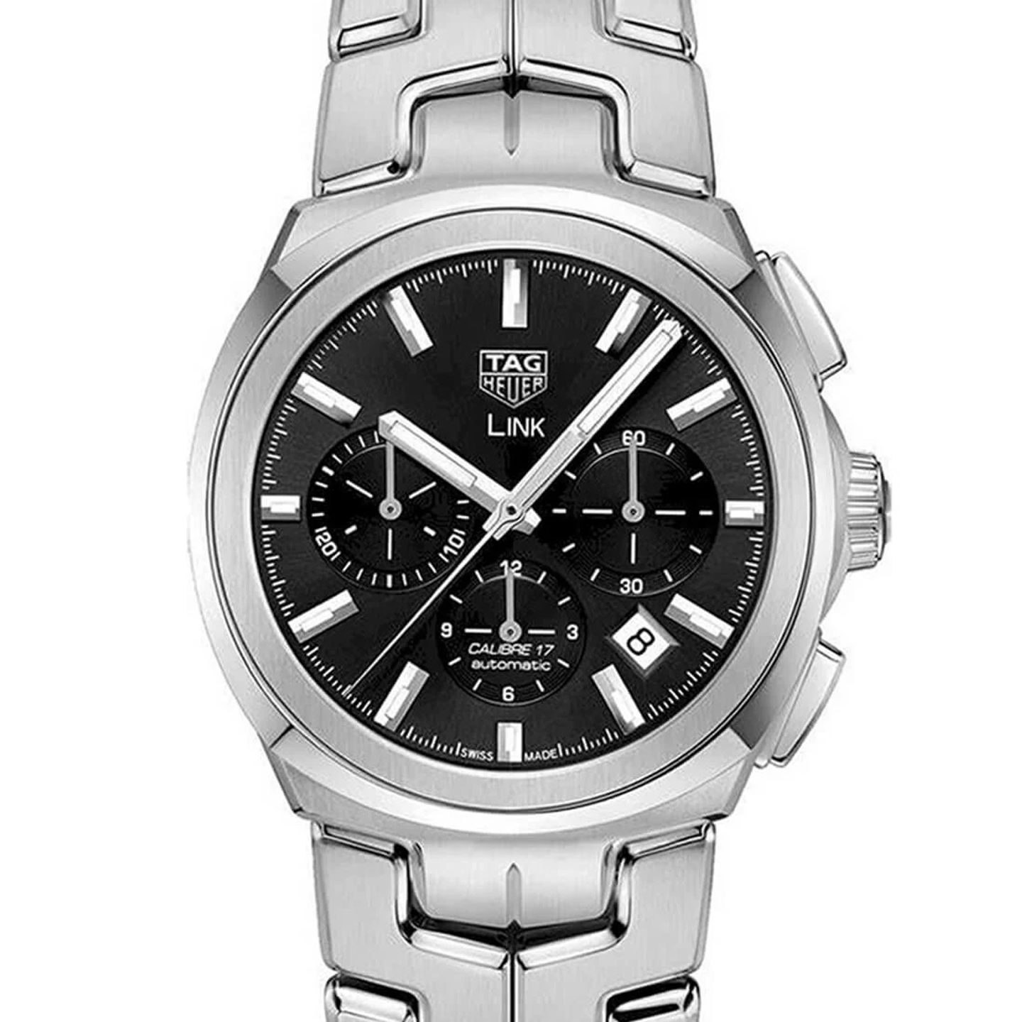 TAG Heuer Link CBC2110.BA0603 (2023) - Black dial 41 mm Steel case (1/3)