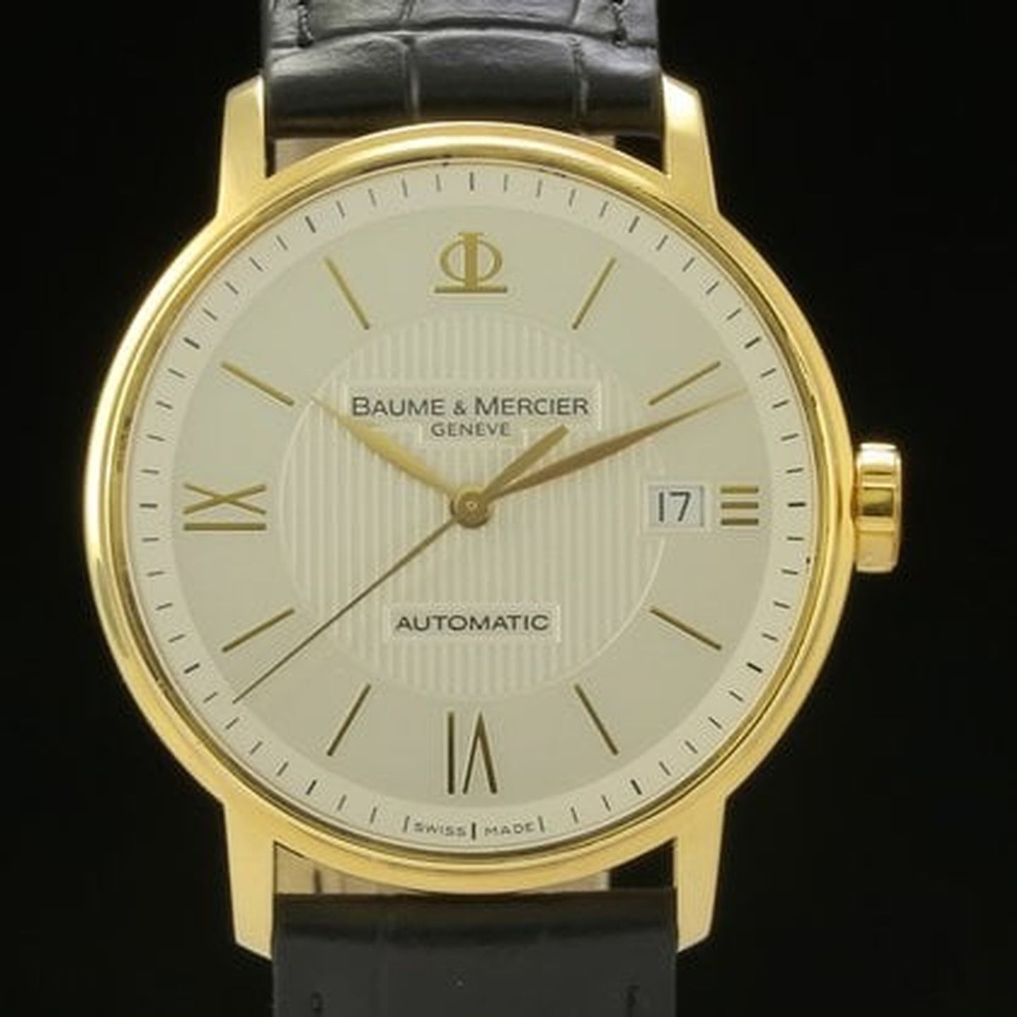 Baume & Mercier Classima 65627 (2020) - Silver dial 39 mm Yellow Gold case (1/7)