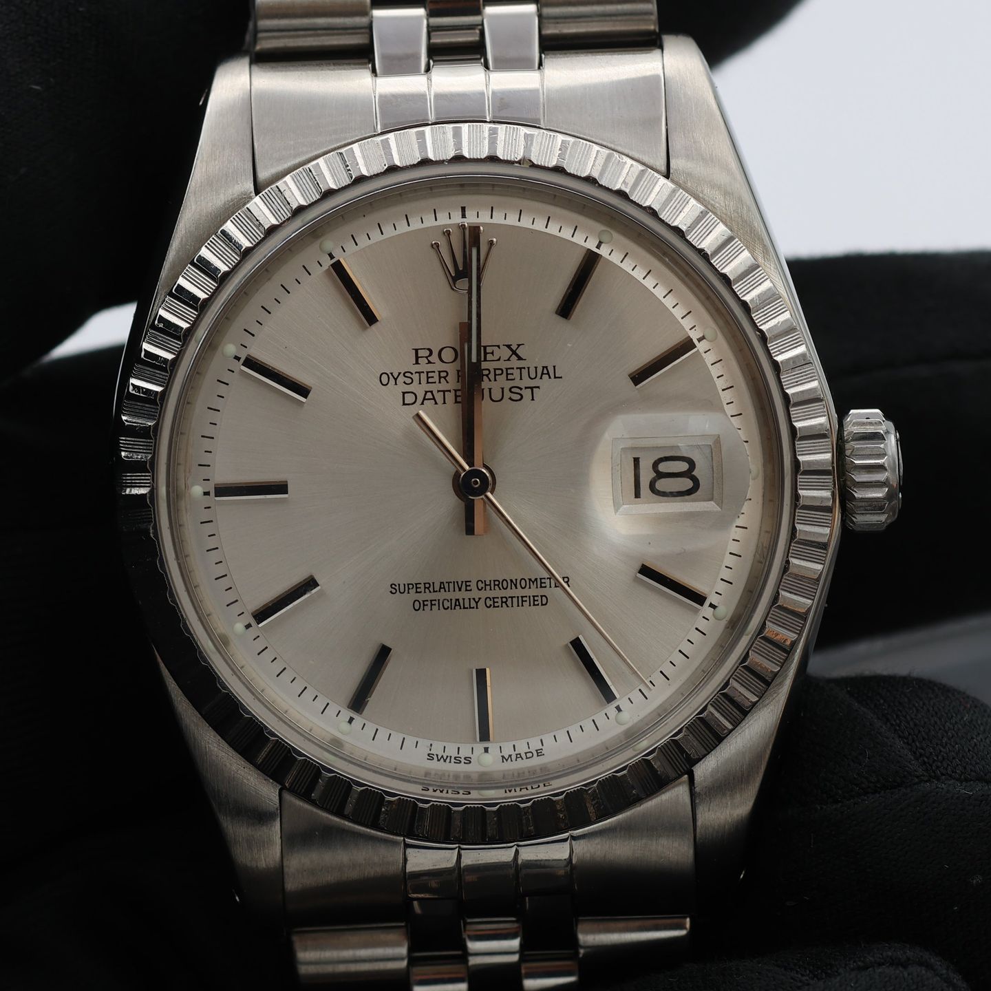 Rolex Datejust 1603 (Unknown (random serial)) - 36 mm Steel case (2/8)
