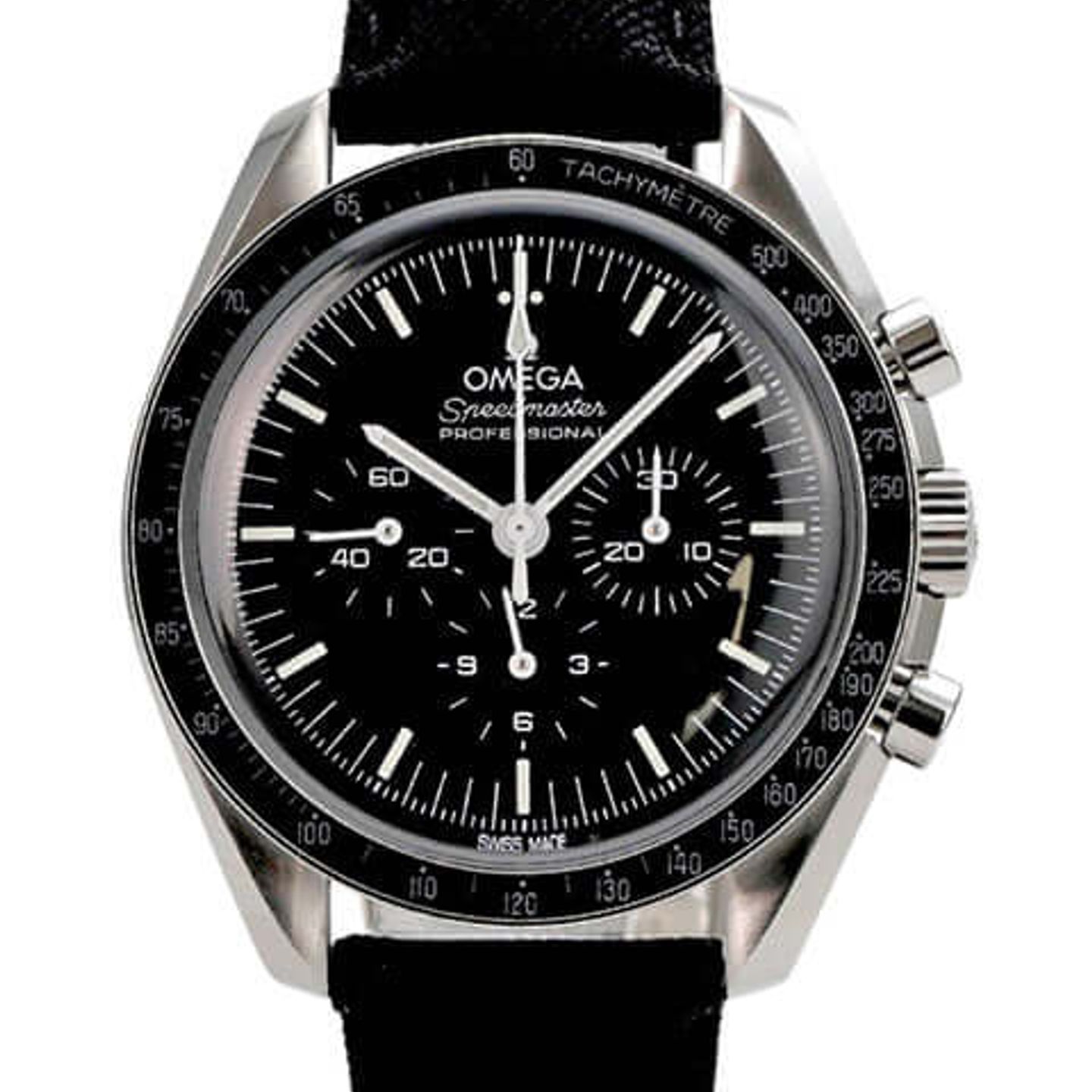 Omega Speedmaster Professional Moonwatch 310.32.42.50.01.001 (2021) - Zwart wijzerplaat 42mm Staal (1/8)
