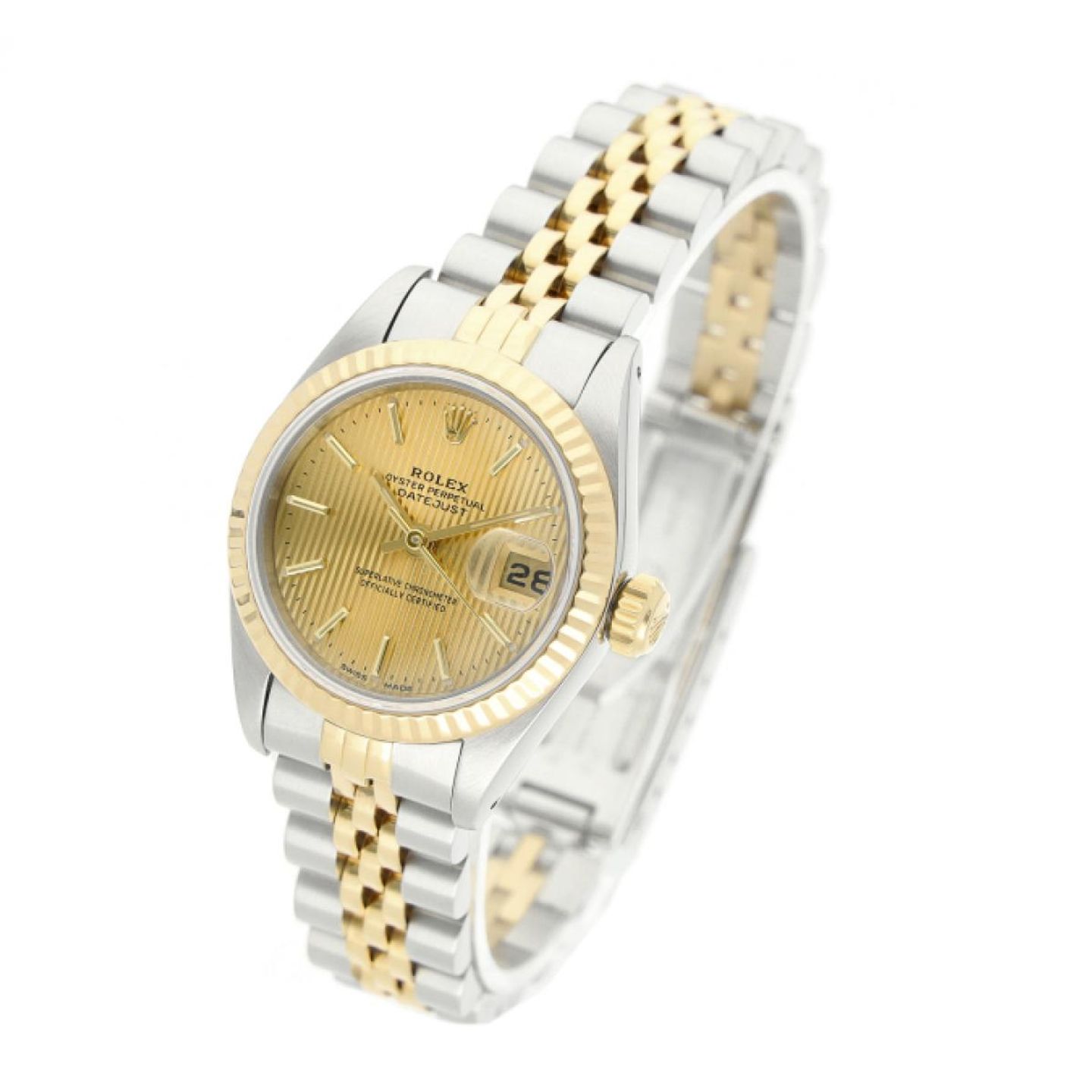 Rolex Lady-Datejust 69173 (1986) - 26mm Goud/Staal (2/5)