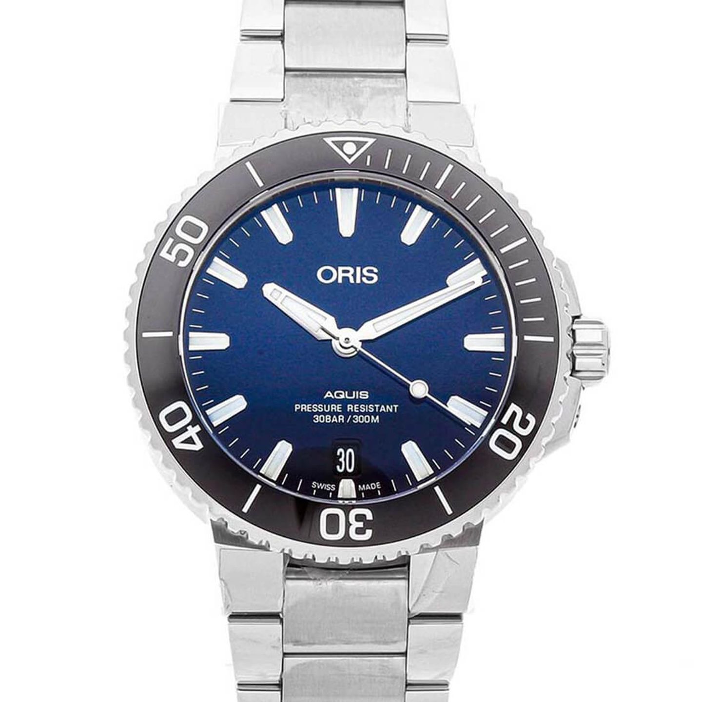 Oris Aquis Date 01 733 7732 4135-07 8 21 05PEB (2023) - Blue dial 40 mm Steel case (1/2)