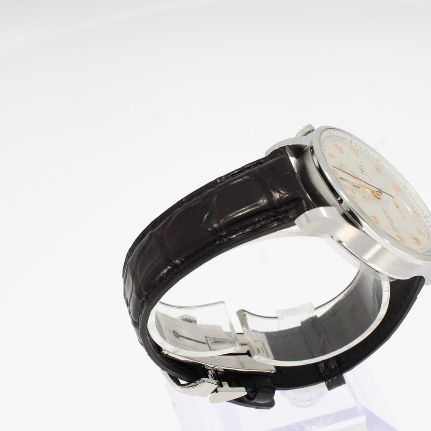 IWC Portuguese Chronograph IW371604 (2025) - Silver dial 41 mm Steel case (3/4)