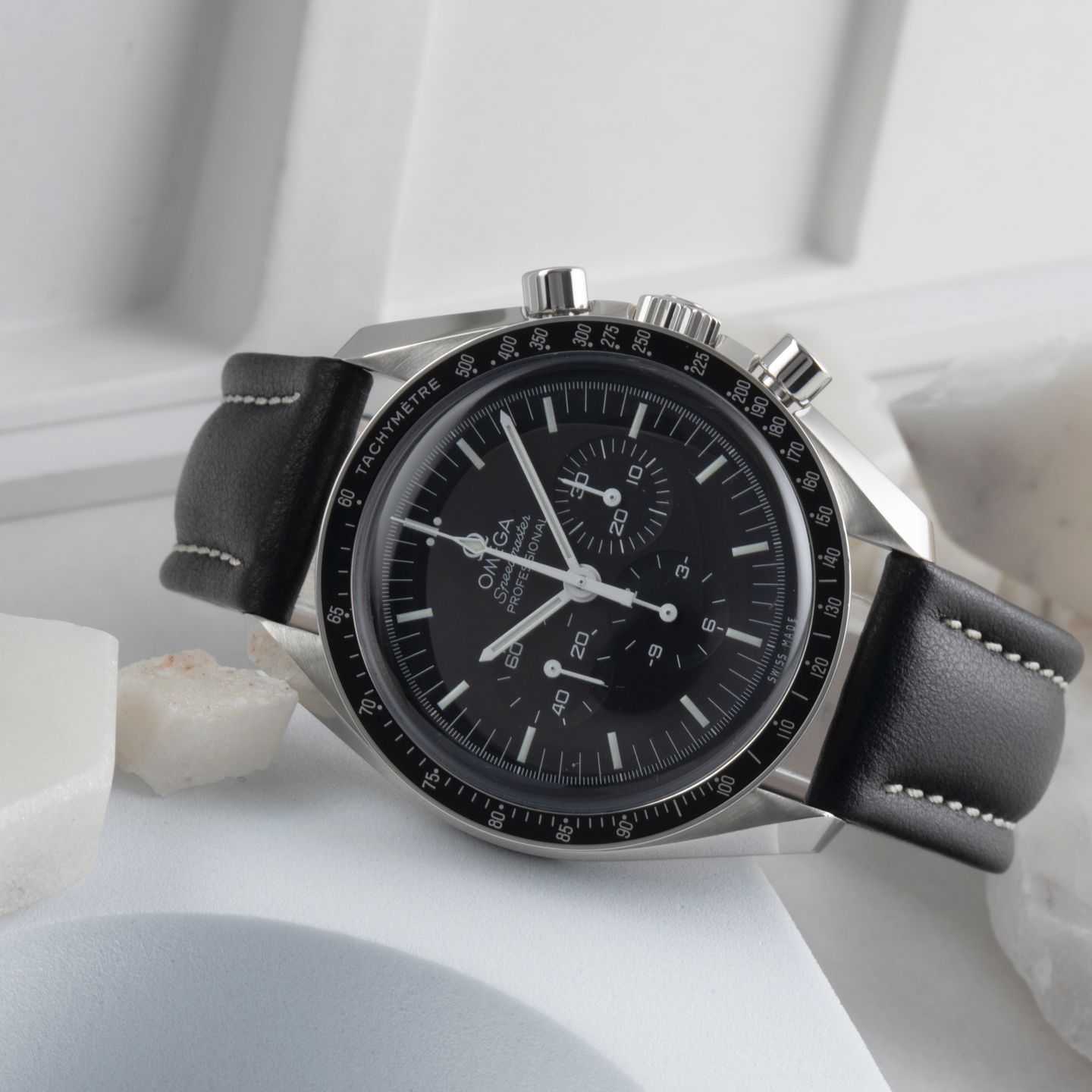 Omega Speedmaster Professional Moonwatch 311.33.42.30.01.002 (2000) - Zwart wijzerplaat 42mm Staal (2/8)