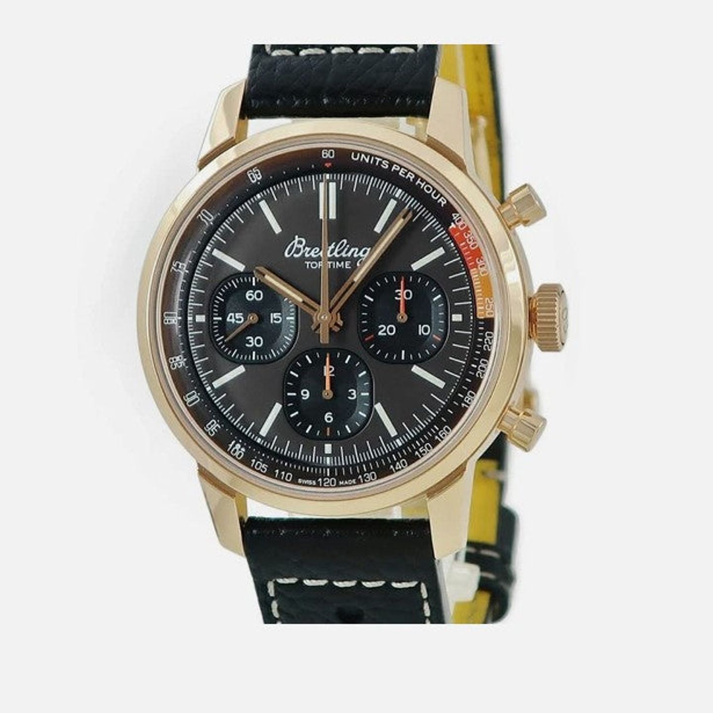 Breitling Top Time RB01761A1Q1X1 (2025) - Bronze dial 41 mm Red Gold case (1/1)