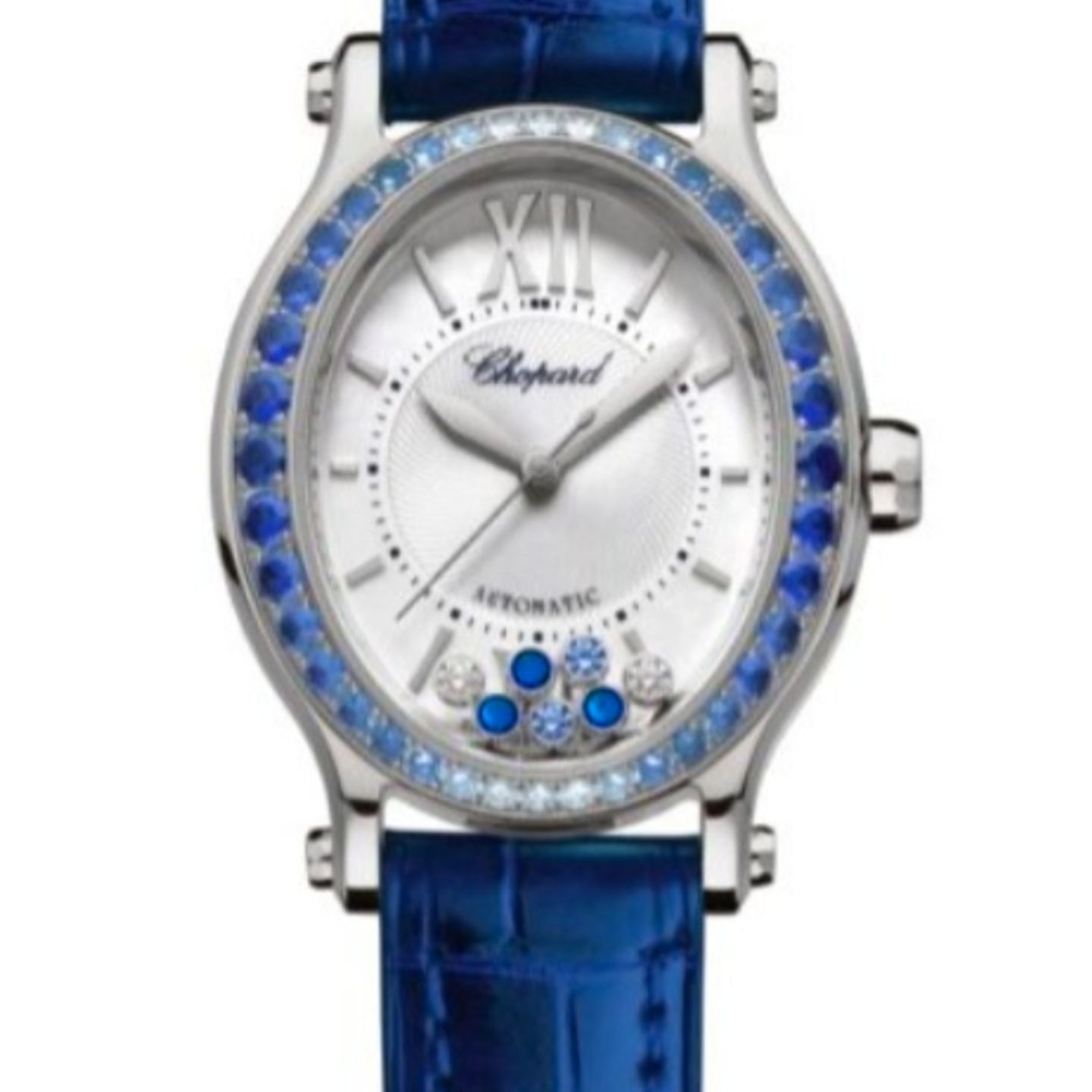 Chopard Happy Sport 275362-1003 (2022) - Zilver wijzerplaat 29mm Witgoud (1/1)