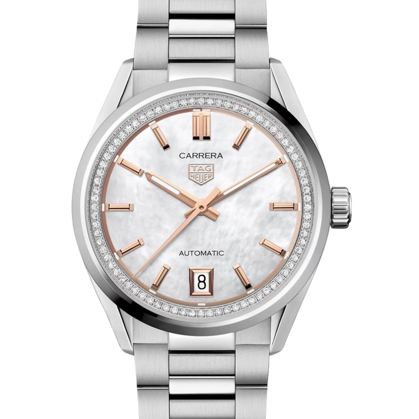 TAG Heuer Carrera WBN231C.BA0001 (2024) - Pearl dial 36 mm Steel case (1/1)