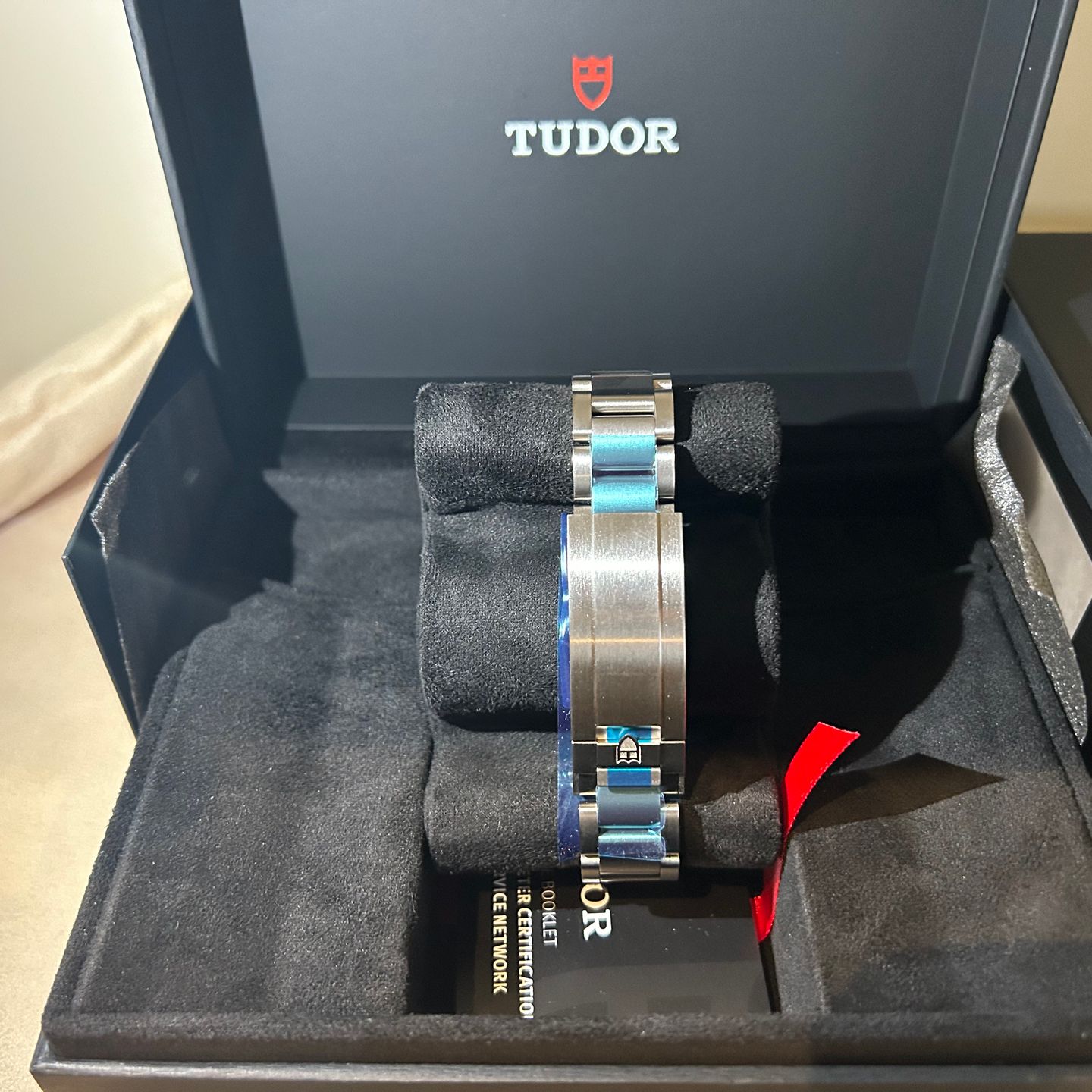 Tudor Pelagos 25407N (2024) - Zwart wijzerplaat 39mm Titanium (5/8)