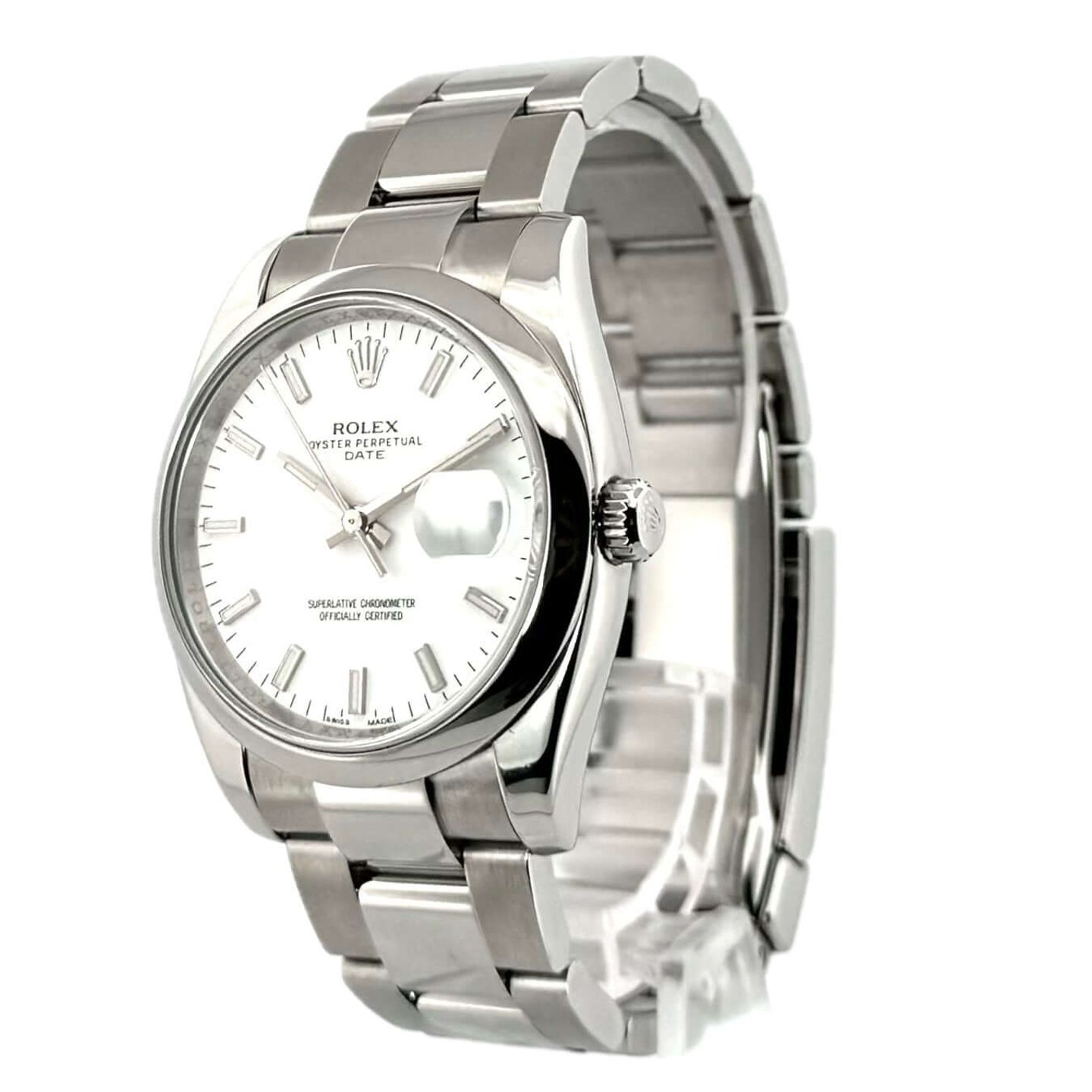 Rolex Oyster Perpetual Date 115200 - (3/8)