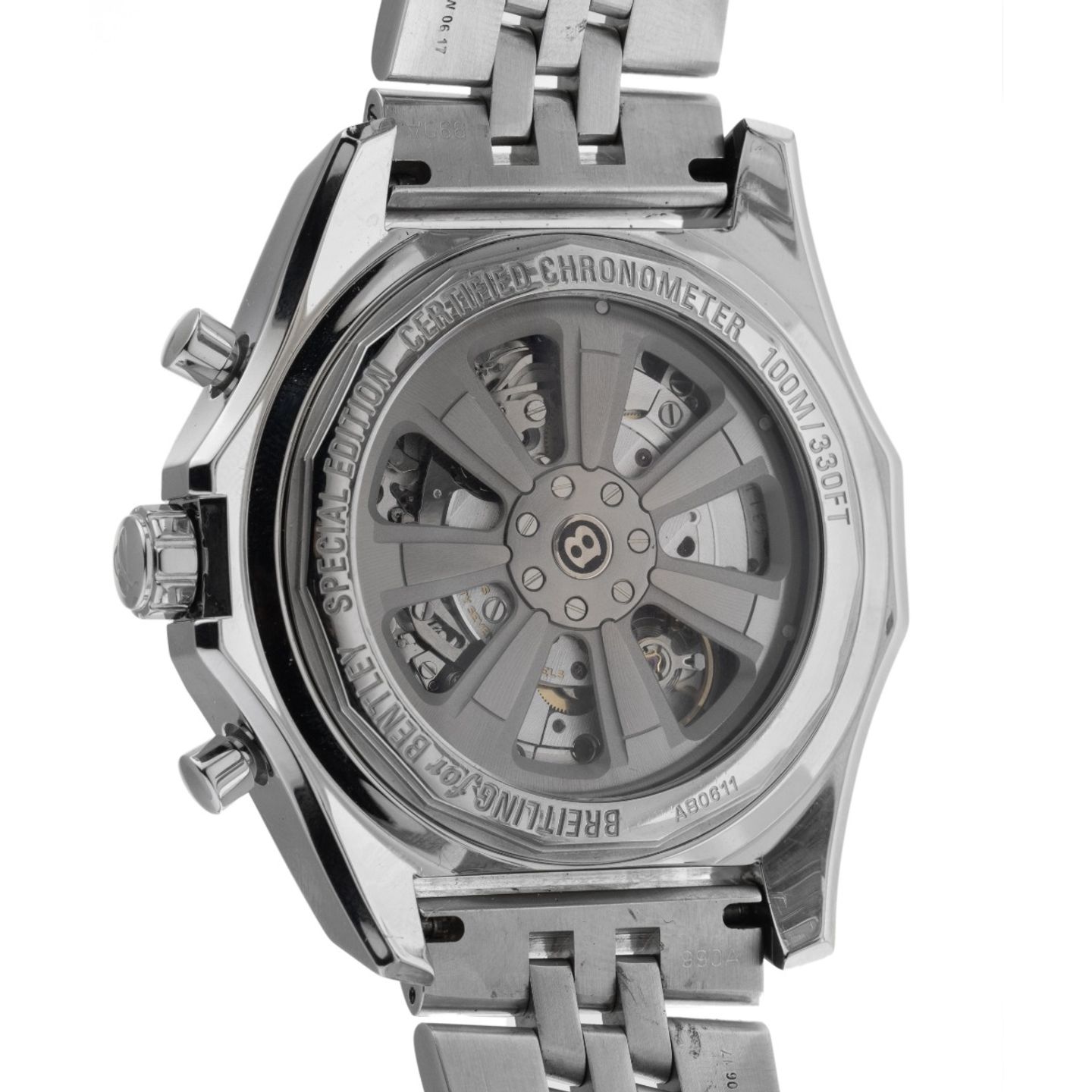 Breitling Bentley B06 AB061112/BD80/990A (2020) - Black dial 49 mm Steel case (6/7)