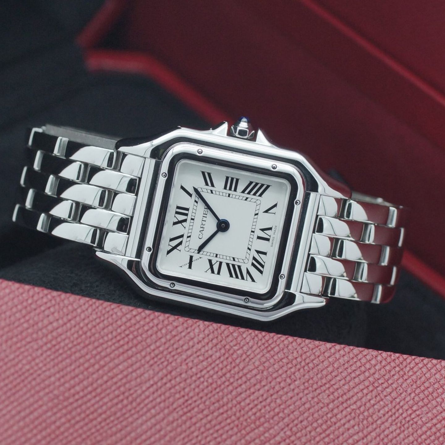 Cartier Panthère WSPN0007 (2024) - White dial 37 mm Steel case (1/8)
