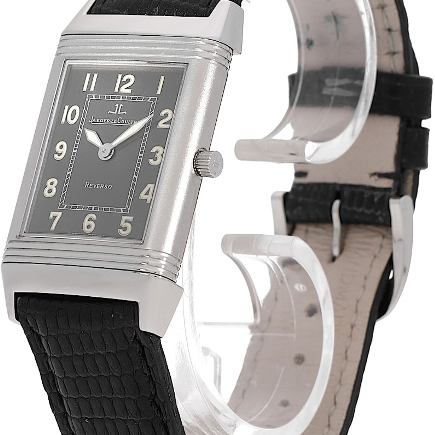 Jaeger-LeCoultre Reverso 251.8.86 (Unknown (random serial)) - Grey dial 23 mm Steel case (3/5)