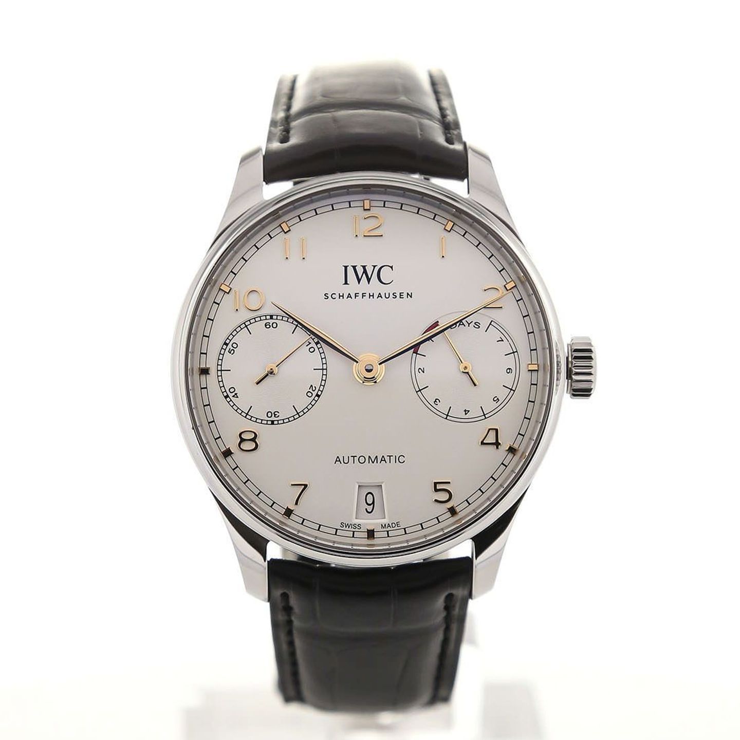 IWC Portuguese Automatic IW500704 (2024) - Zilver wijzerplaat 42mm Staal (2/4)