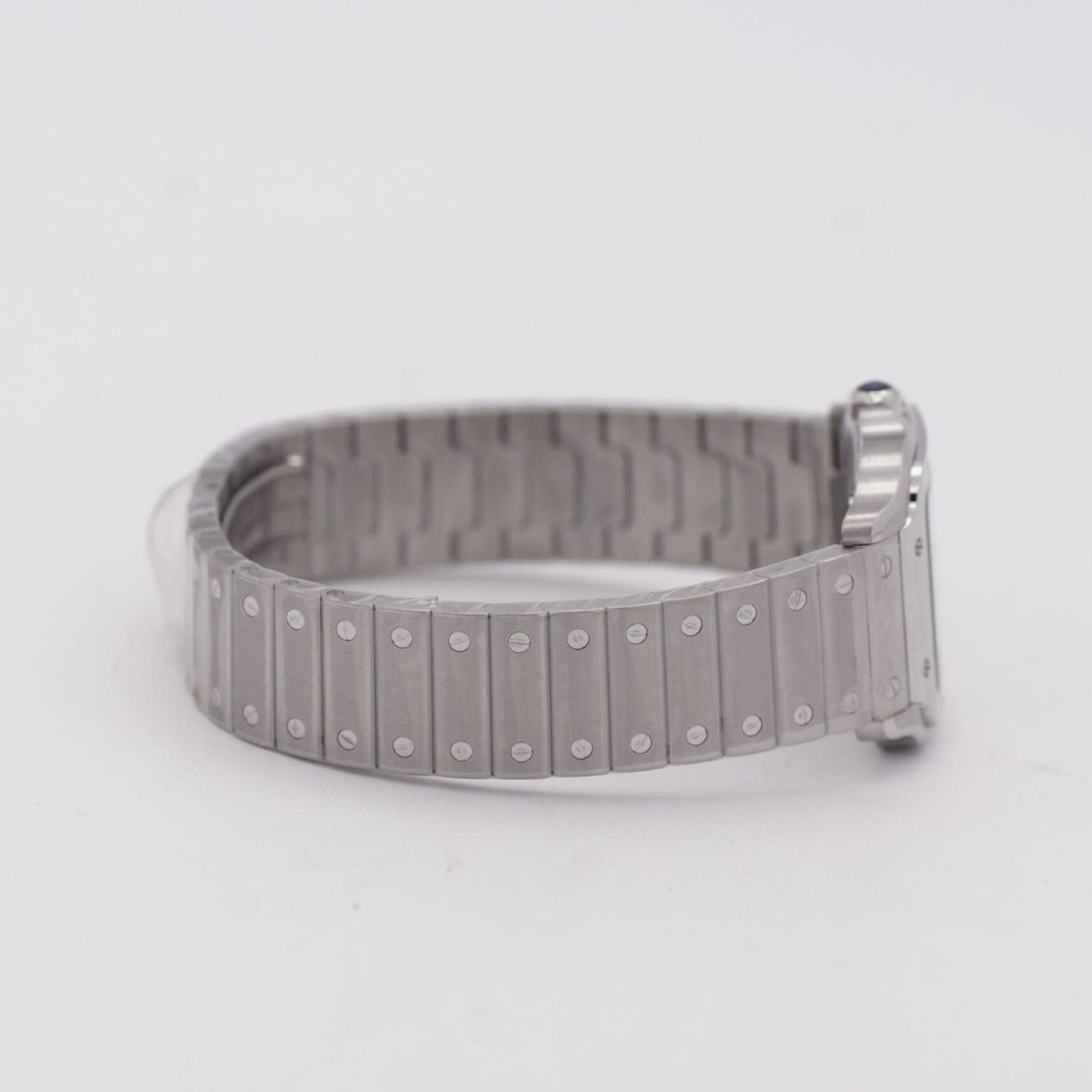 Cartier Santos Dumont WSSA0082 (2025) - Zilver wijzerplaat 27mm Staal (5/8)