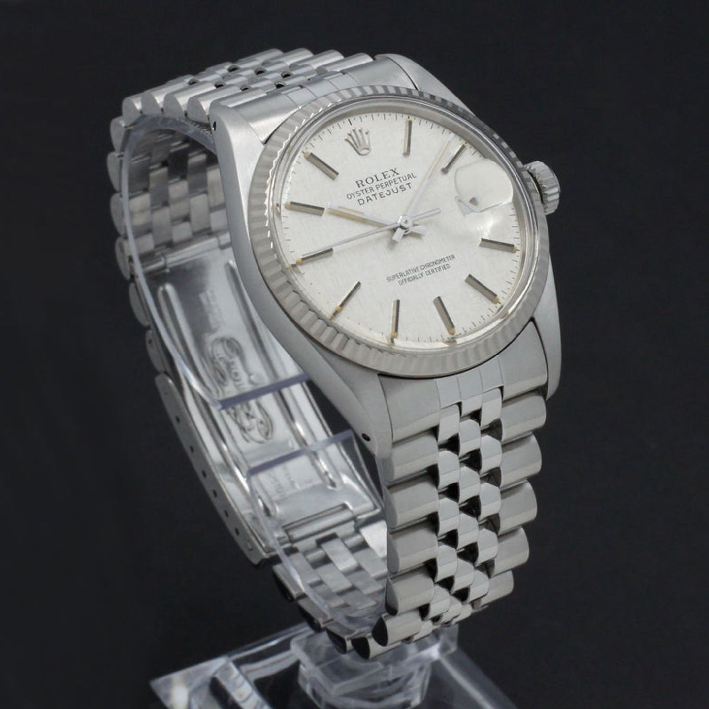 Rolex Datejust 36 16014 (1985) - Silver dial 36 mm Steel case (4/7)