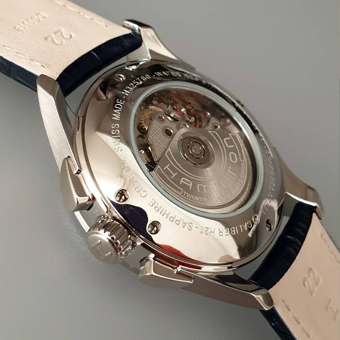 Hamilton Jazzmaster H32576641 (2025) - Blue dial 41 mm Steel case (7/8)