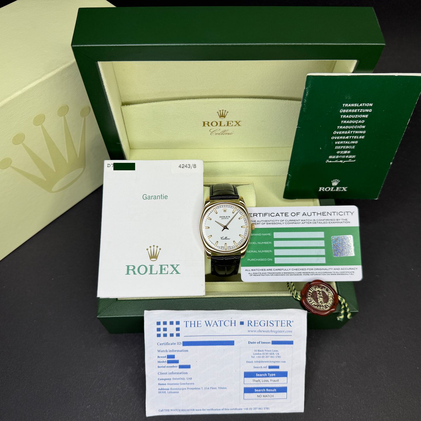 Rolex Cellini Danaos 4243 - (3/8)
