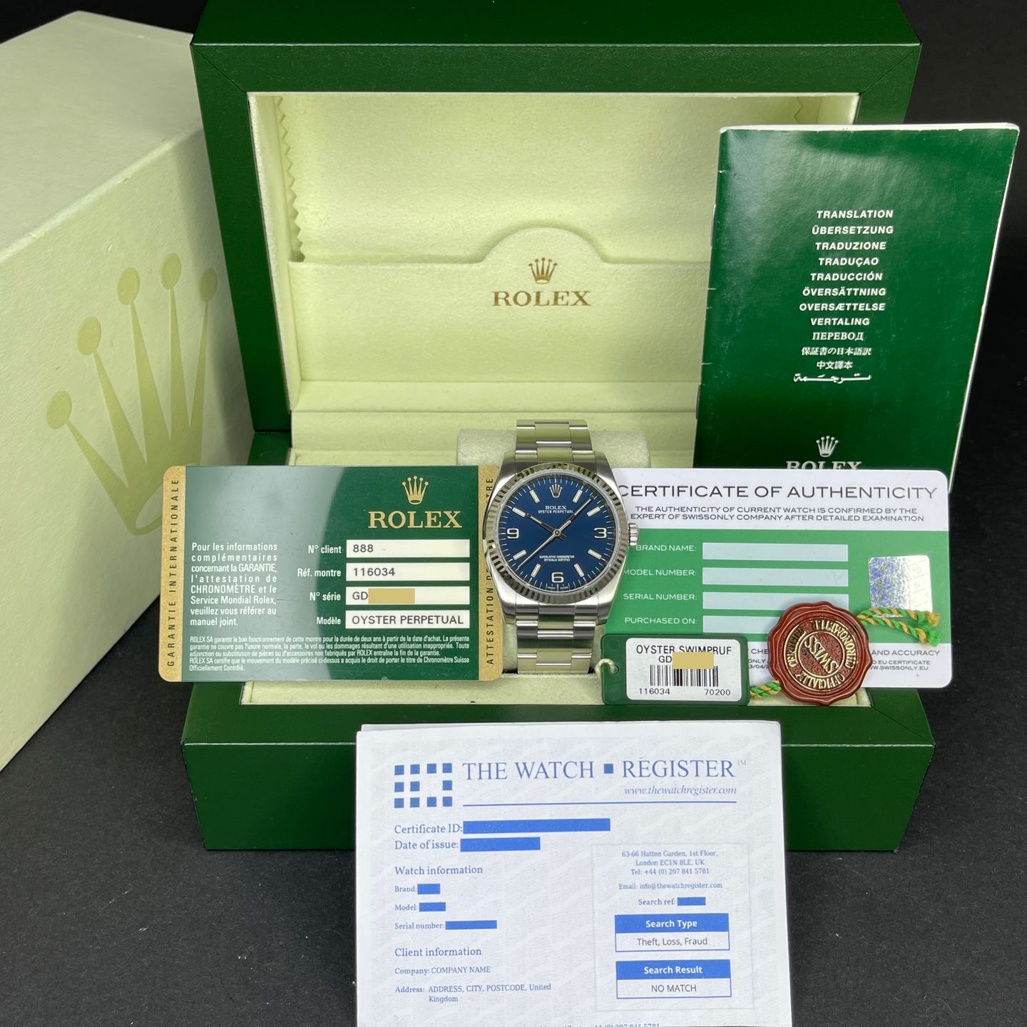 Rolex Oyster Perpetual 36 116034 - (3/8)