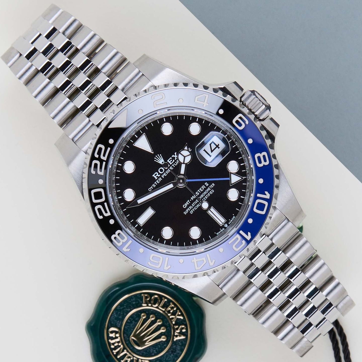 Rolex GMT-Master II 126710BLNR (2025) - Zwart wijzerplaat 40mm Staal (1/8)