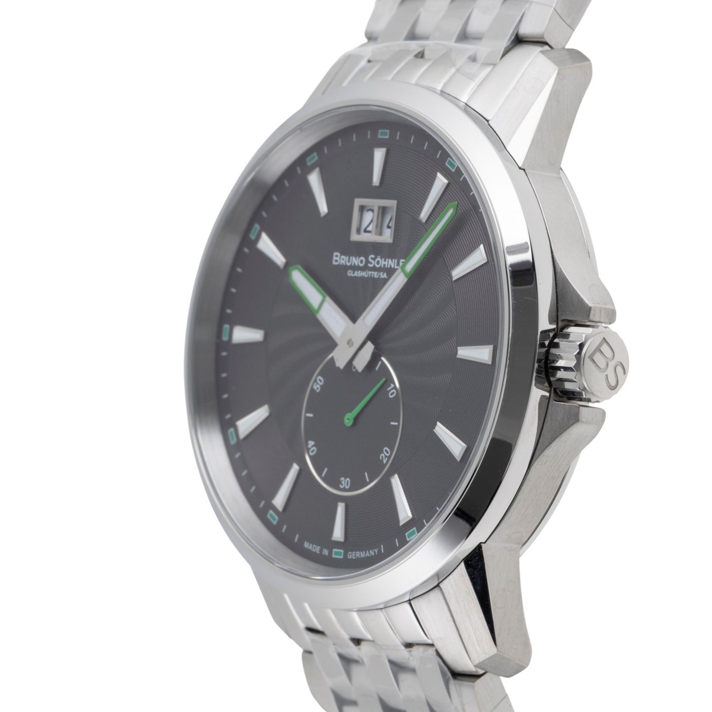 Bruno Söhnle Devi 17-13158-842 (2025) - Grey dial 43 mm Steel case (6/8)