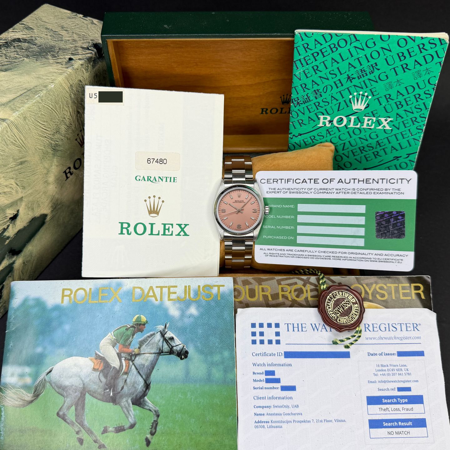 Rolex Oyster Perpetual 31 67480 - (3/8)