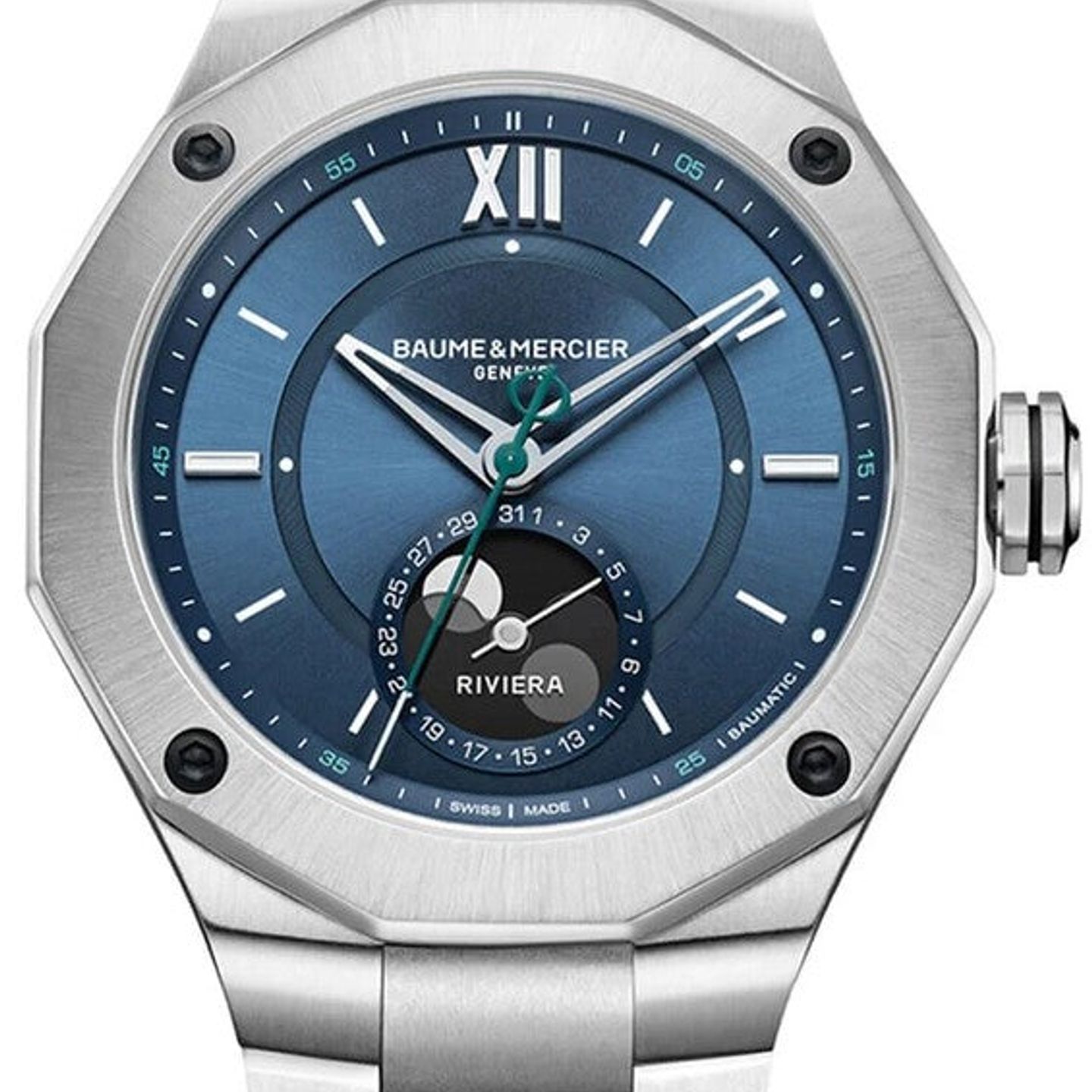 Baume & Mercier Riviera M0A10682 (2026) - Blue dial 43 mm Steel case (1/1)