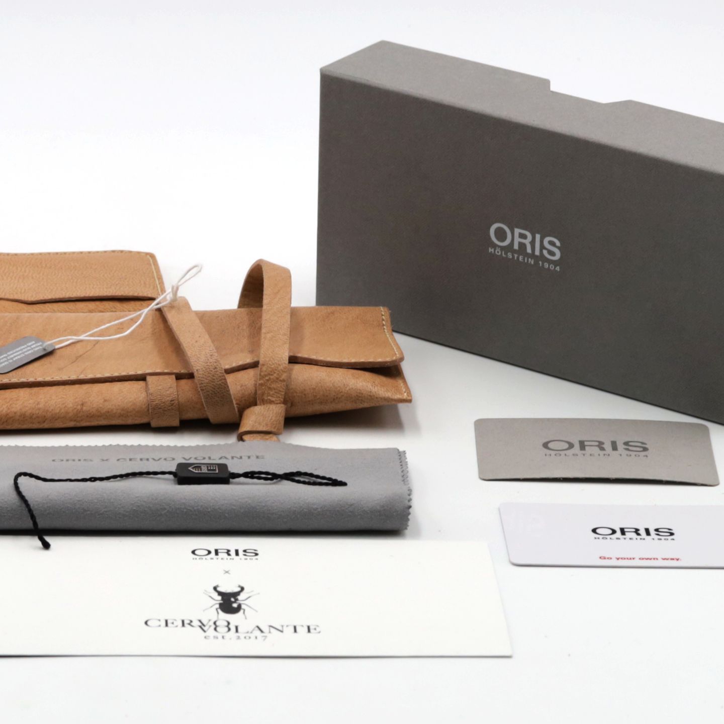 Oris Big Crown Pointer Date 01 754 7779 4065-Set (Unknown (random serial)) - Blue dial 38 mm Steel case (8/8)