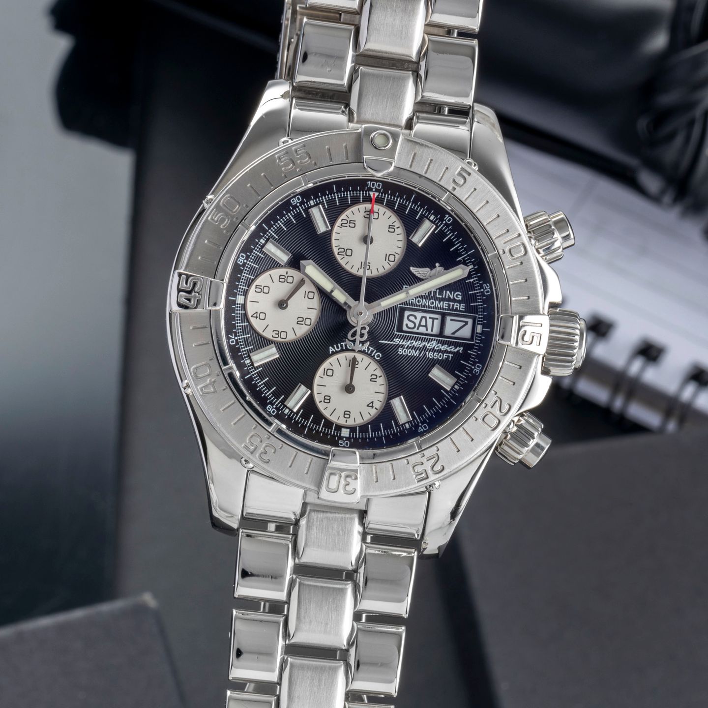 Breitling Superocean Chronograph II A13340 - (3/8)