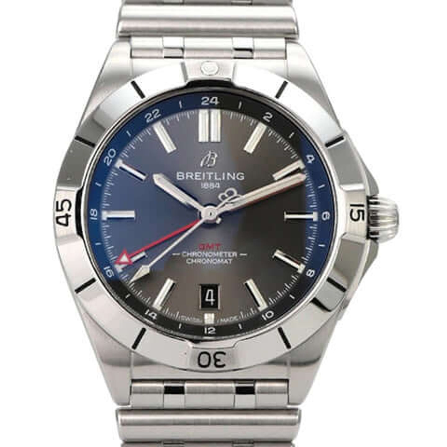 Breitling Navitimer GMT A32310251B1A1 (2021) - Zwart wijzerplaat 41mm Staal (1/8)