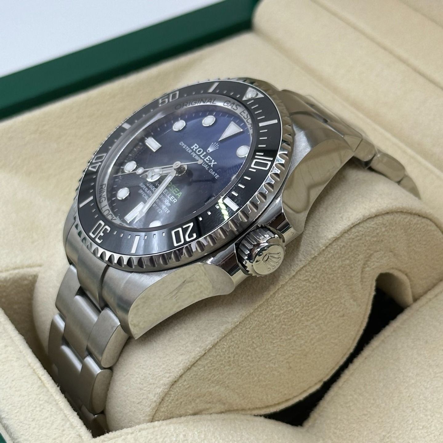 Rolex Sea-Dweller Deepsea 136660 (2023) - Blauw wijzerplaat 44mm Staal (6/8)