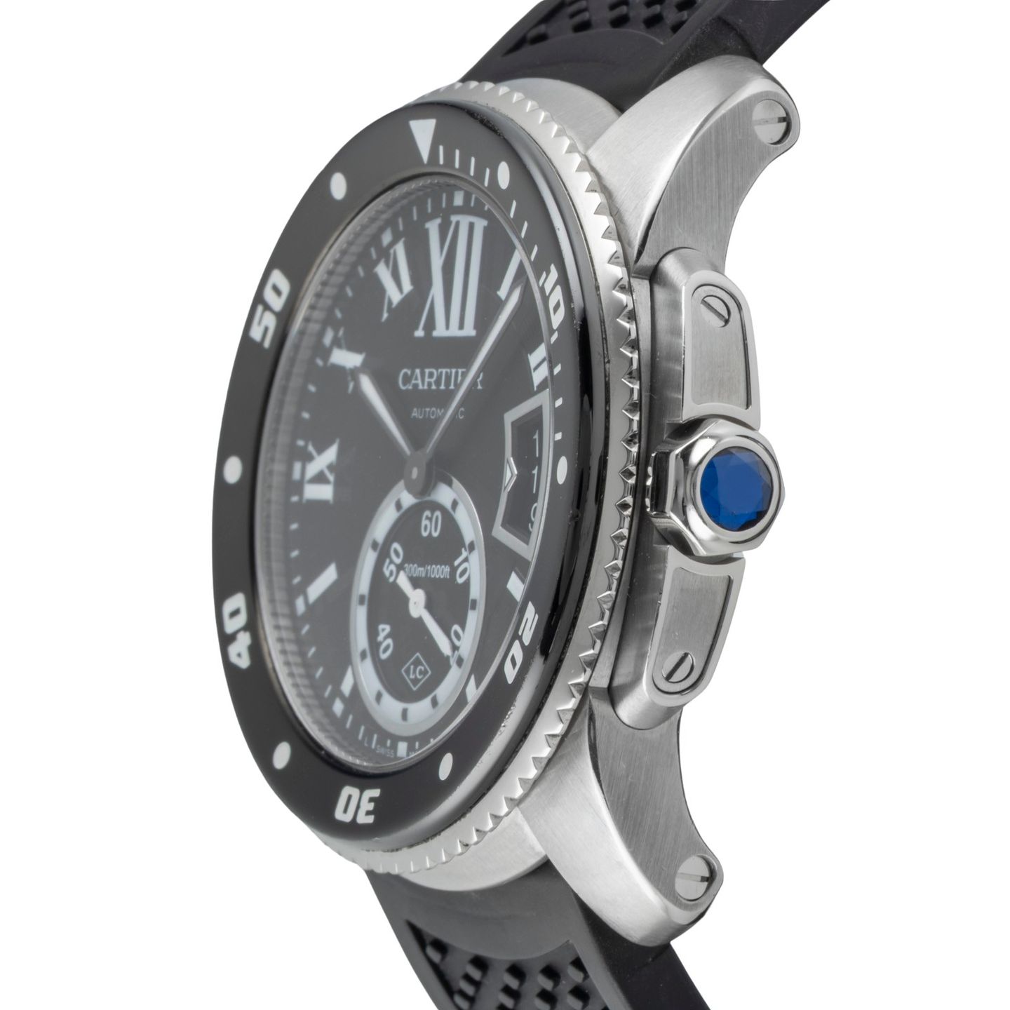 Cartier Calibre de Cartier Diver WSCA0012 (2015) - Black dial 44 mm Steel case (6/8)