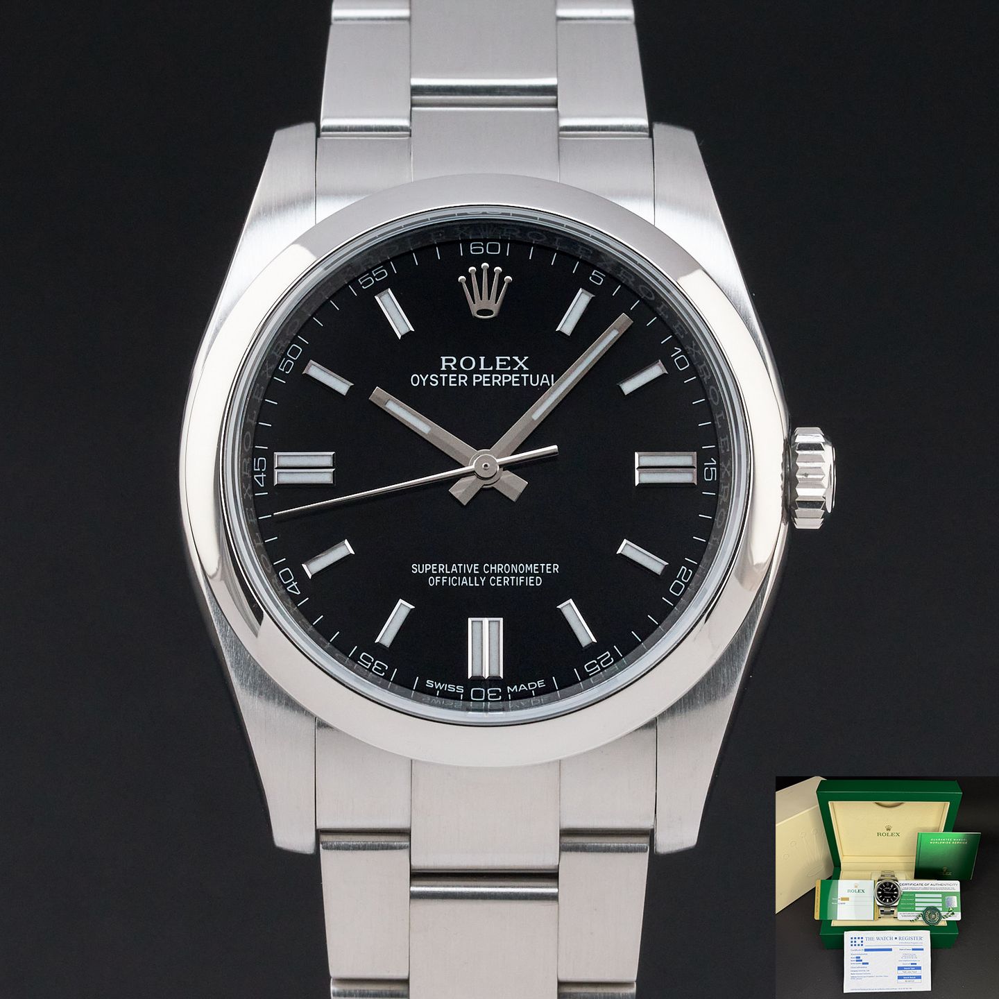 Rolex Oyster Perpetual 36 116000 (Onbekend (willekeurig serienummer)) - 36mm Staal (1/8)