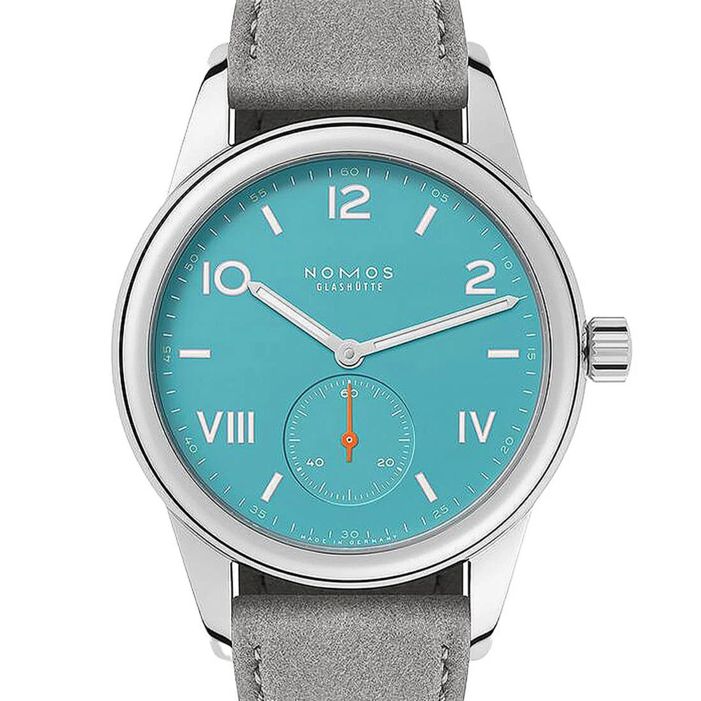 NOMOS Club Campus 717 (2024) - Blue dial 36 mm Steel case (2/3)