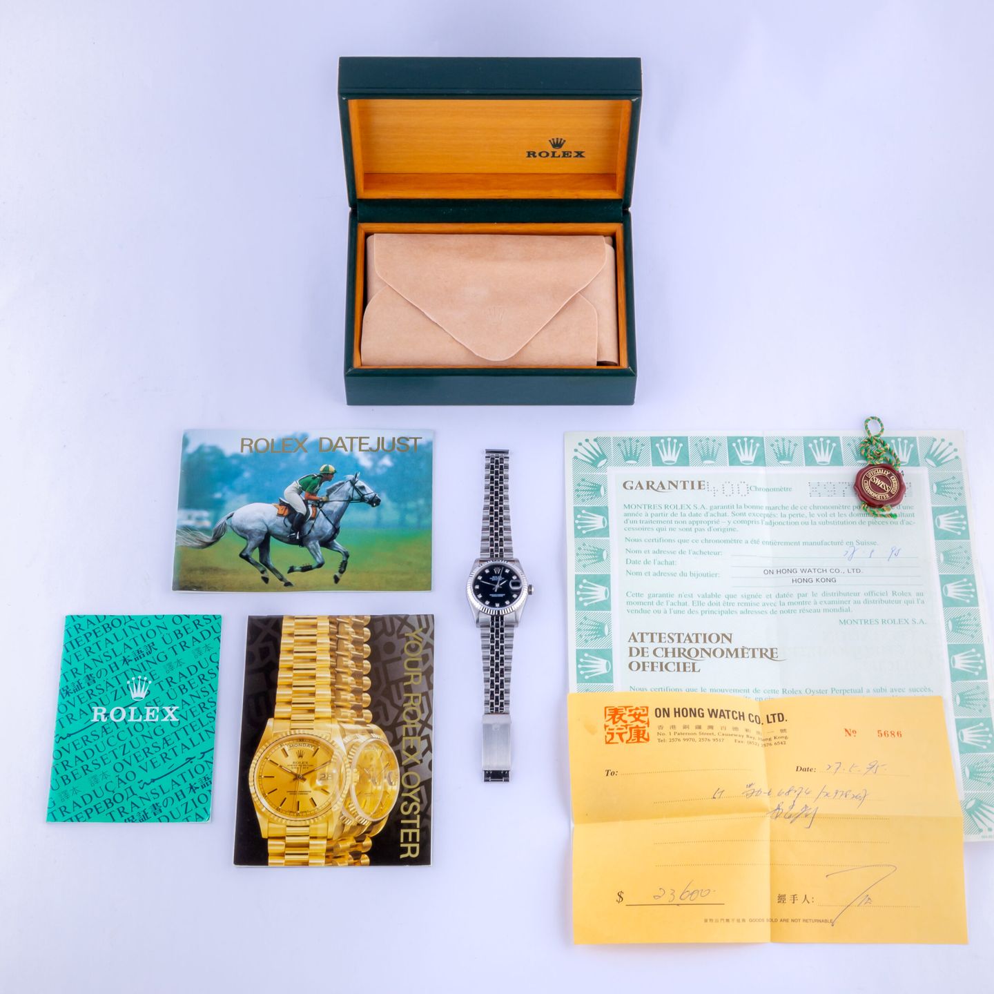 Rolex Datejust 31 68274 (1991) - 31mm Staal (8/8)