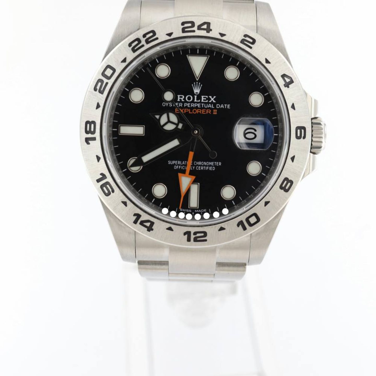 Rolex Explorer II 216570 (2018) - Black dial 42 mm Steel case (1/6)