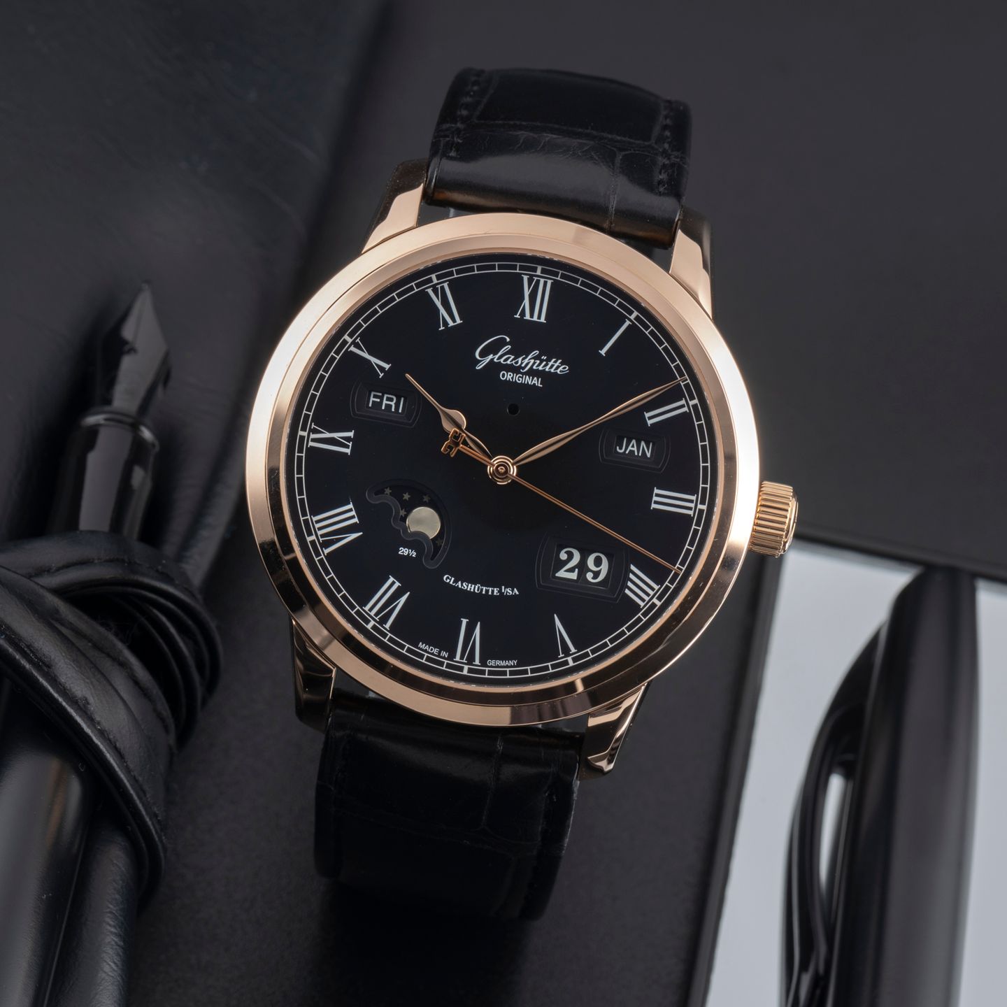 Glashütte Original Senator Perpetual Calendar 100-02-25-05-05 - (1/8)