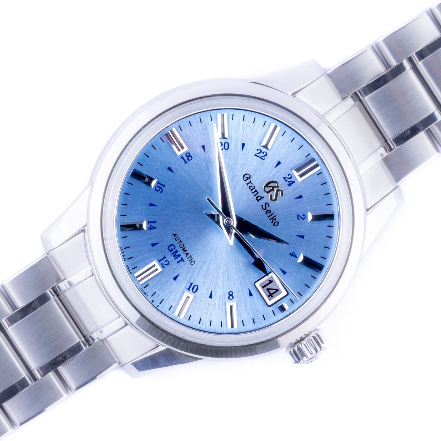 Grand Seiko Elegance Collection SBGM253 (Onbekend (willekeurig serienummer)) - Blauw wijzerplaat 40mm Staal (1/8)