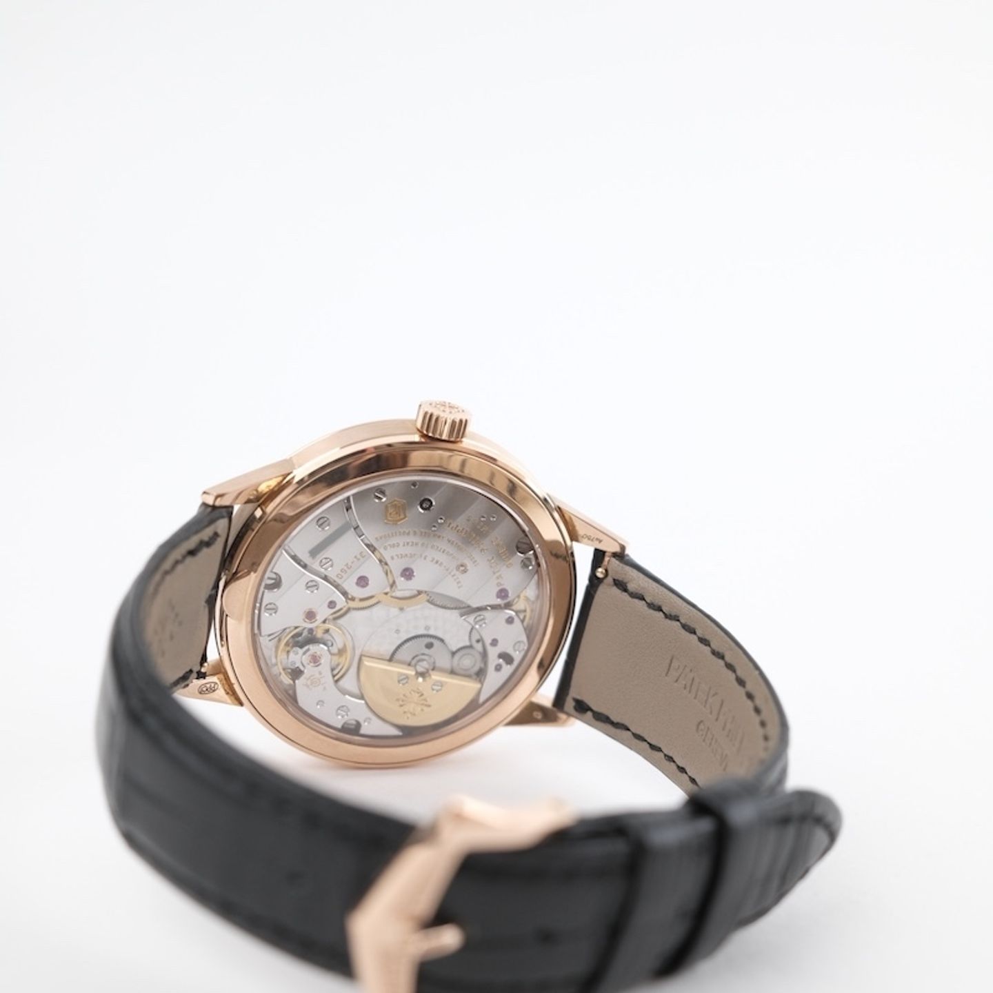 Patek Philippe Annual Calendar 5235/50R-001 (2022) - Zwart wijzerplaat 41mm Roségoud (4/8)