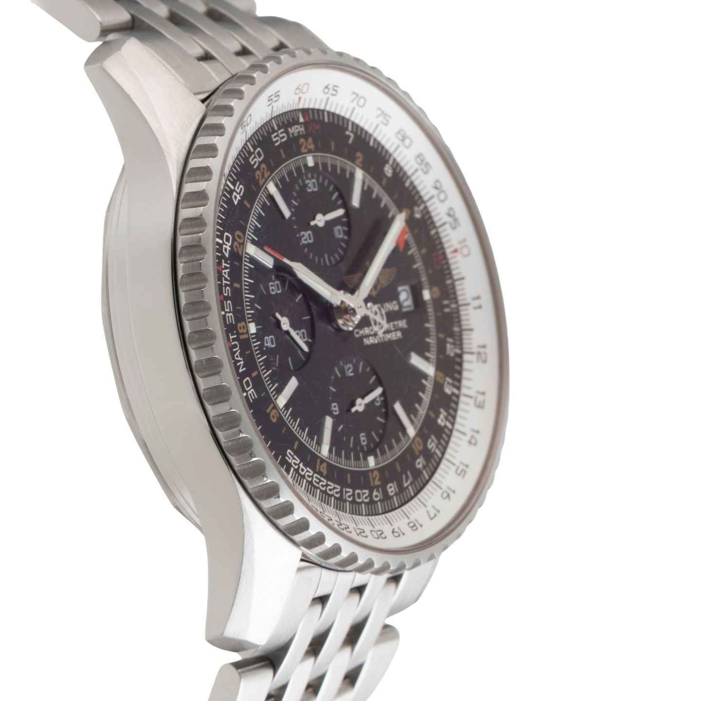 Breitling Navitimer World A24322 (Unknown (random serial)) - 46 mm Steel case (7/8)