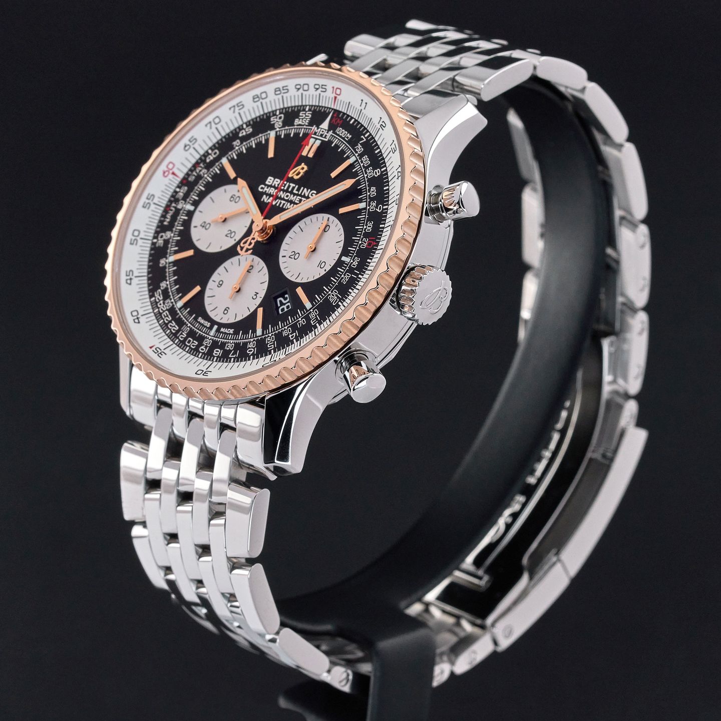 Breitling Navitimer UB0127211B1A1 (2020) - Zwart wijzerplaat 46mm Staal (4/8)