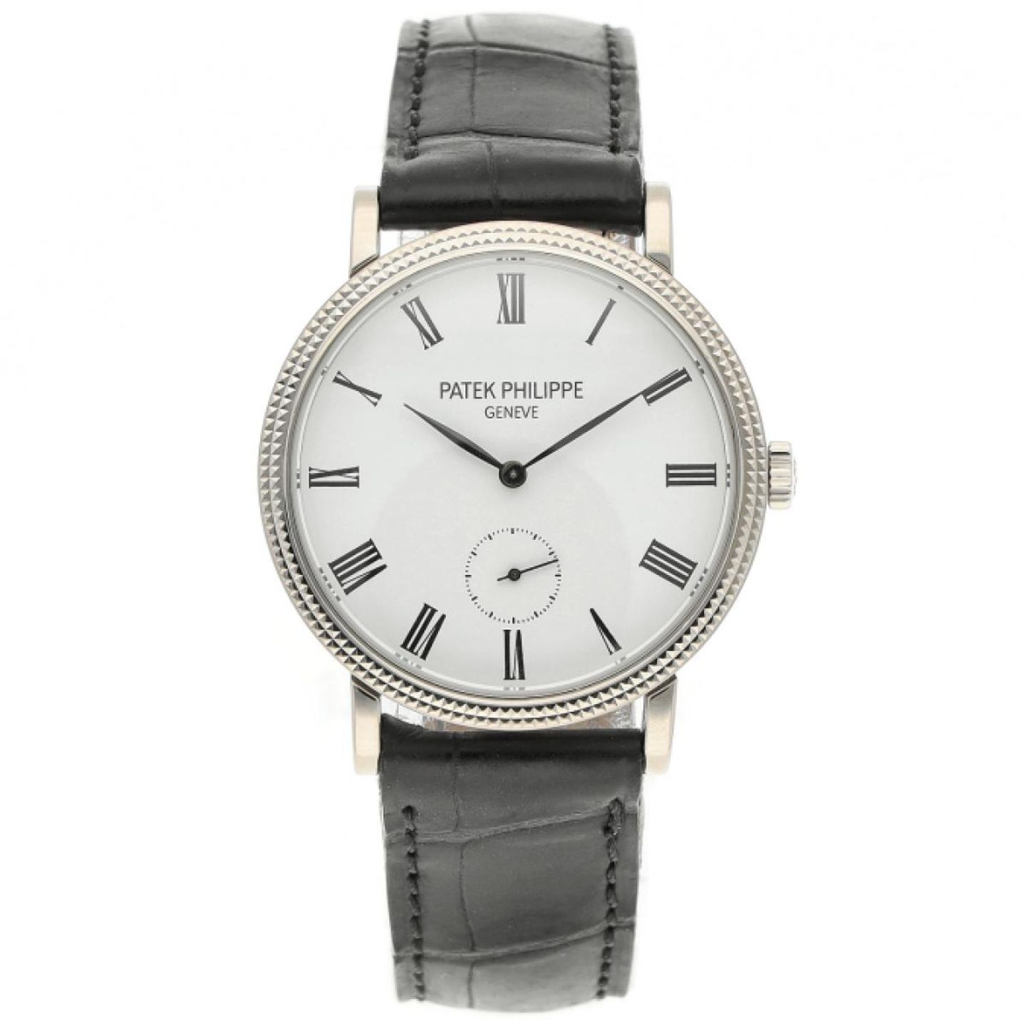 Patek Philippe Calatrava 7119G-010 (2010) - White dial 31 mm White Gold case (1/5)