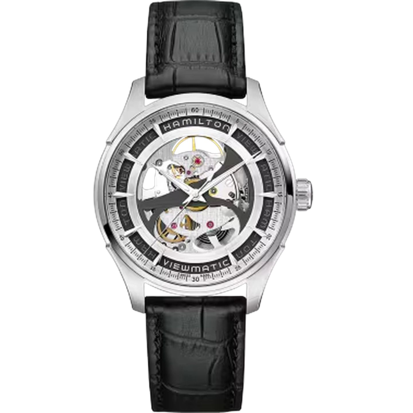 Hamilton Jazzmaster H42555751 (2025) - Transparant wijzerplaat 40mm Staal (1/1)