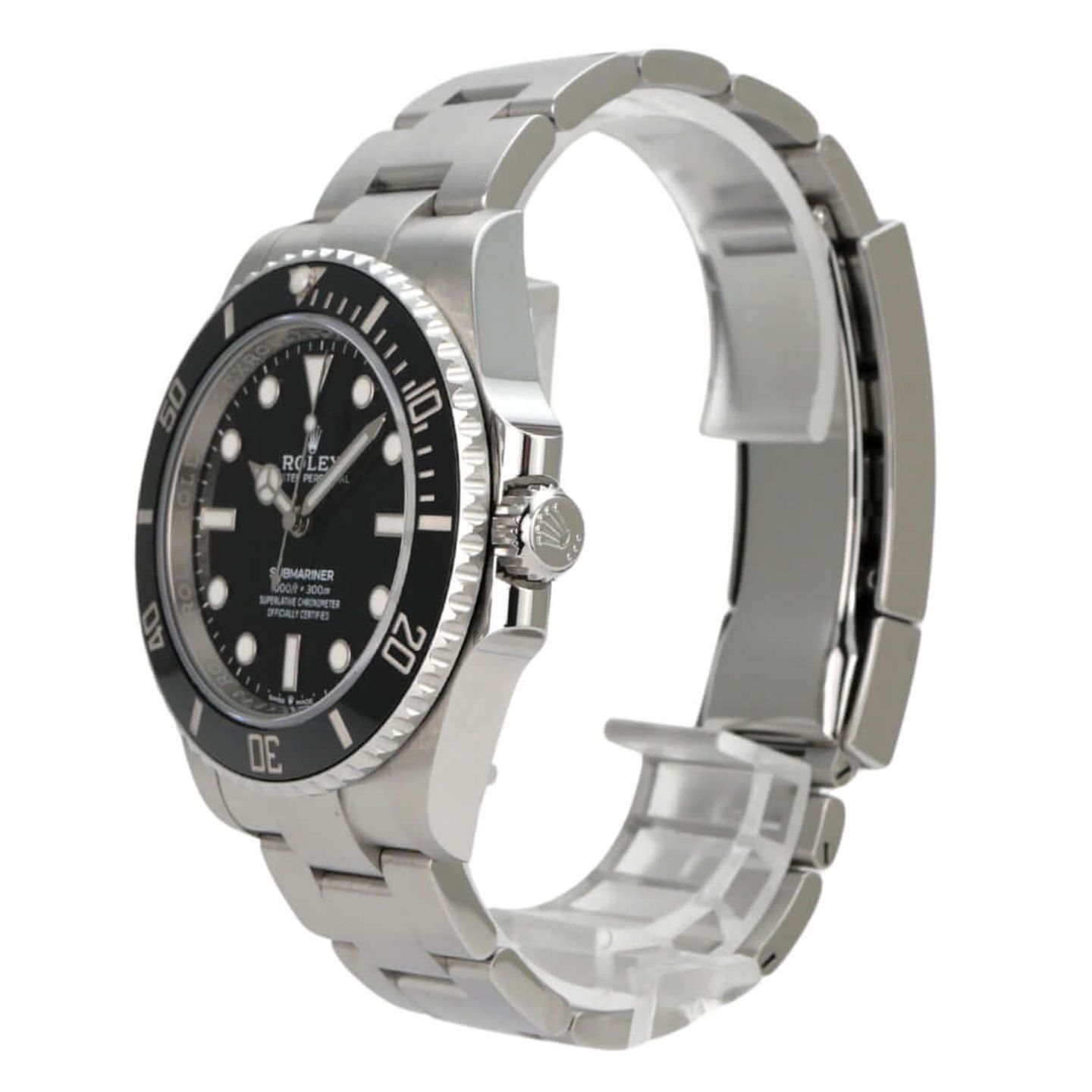 Rolex Submariner No Date 124060 (2021) - Black dial 41 mm Steel case (3/8)