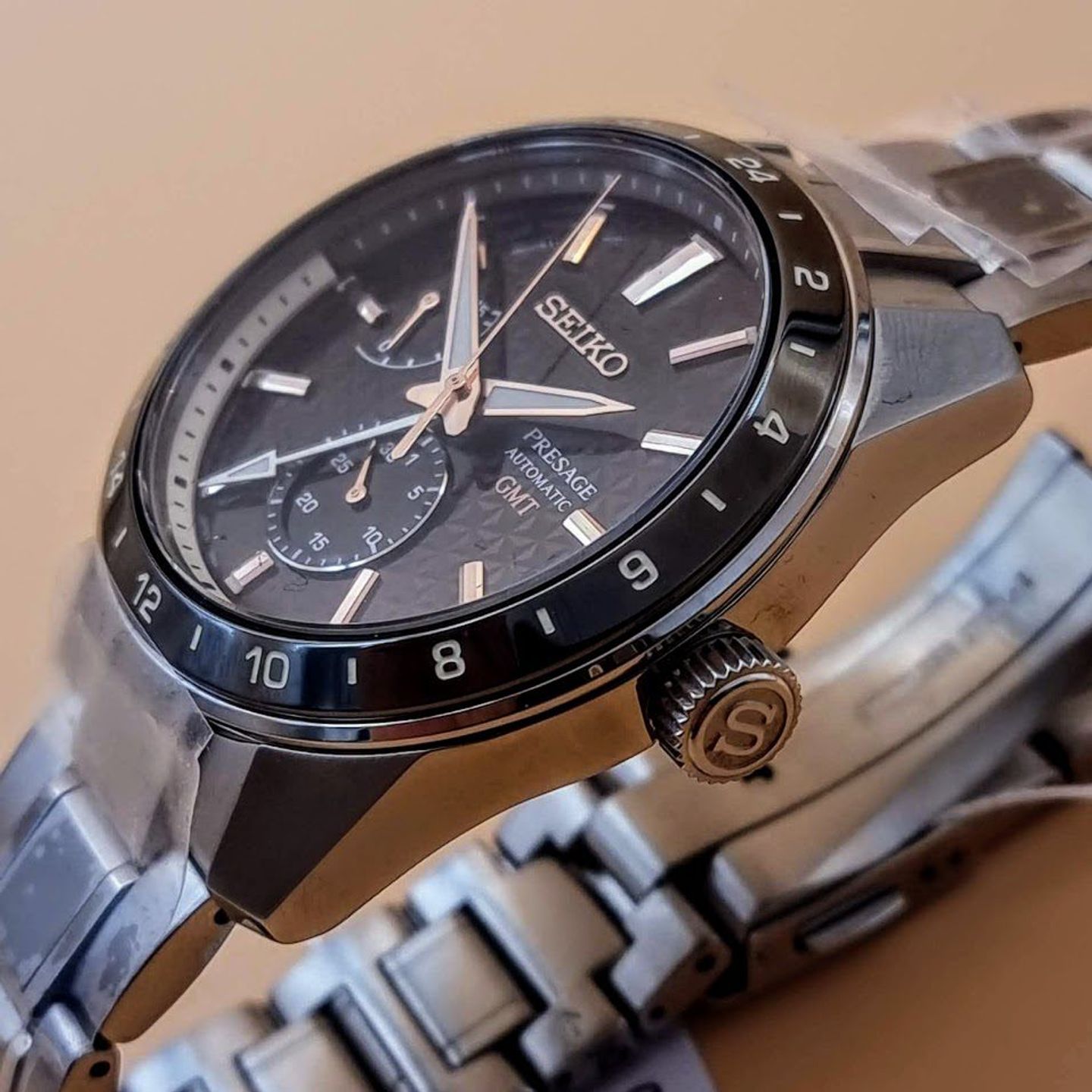 Seiko Presage SPB275J1 (2025) - Brown dial 42 mm Steel case (3/8)